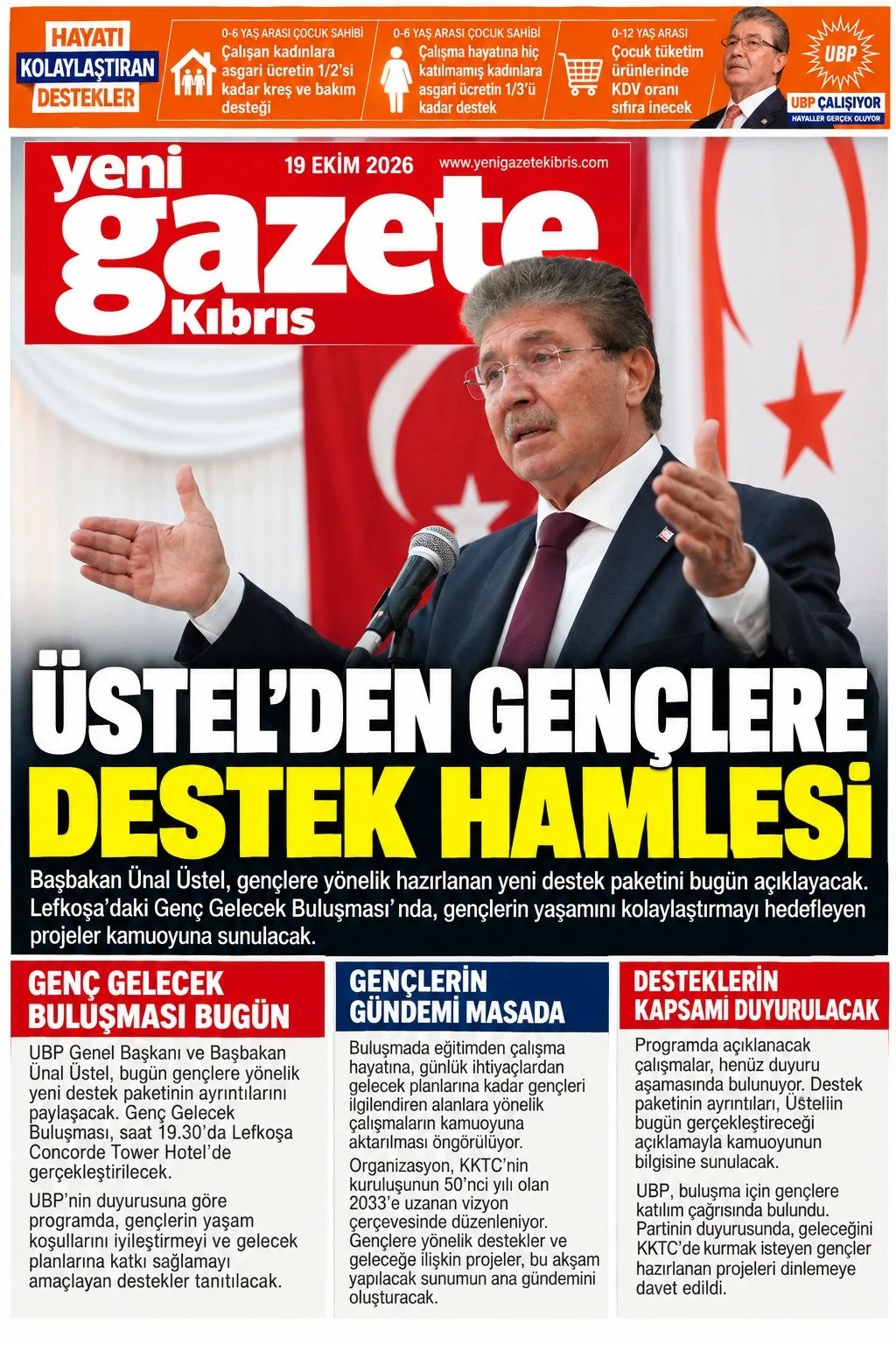 Gazete Manşetleri - 20 Ekim Salı - 44