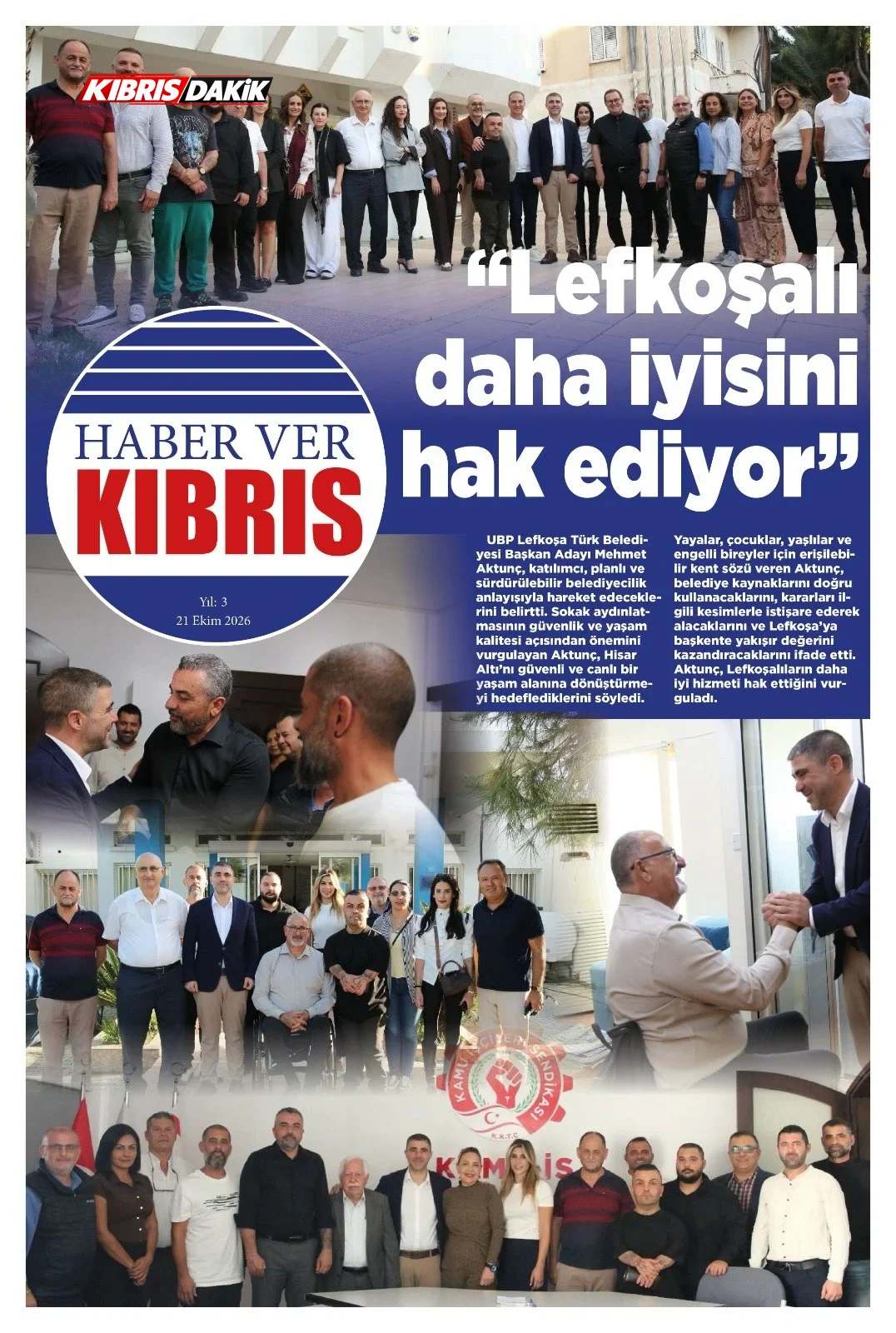 Gazete Manşetleri - 21 Ekim 2026 - 19