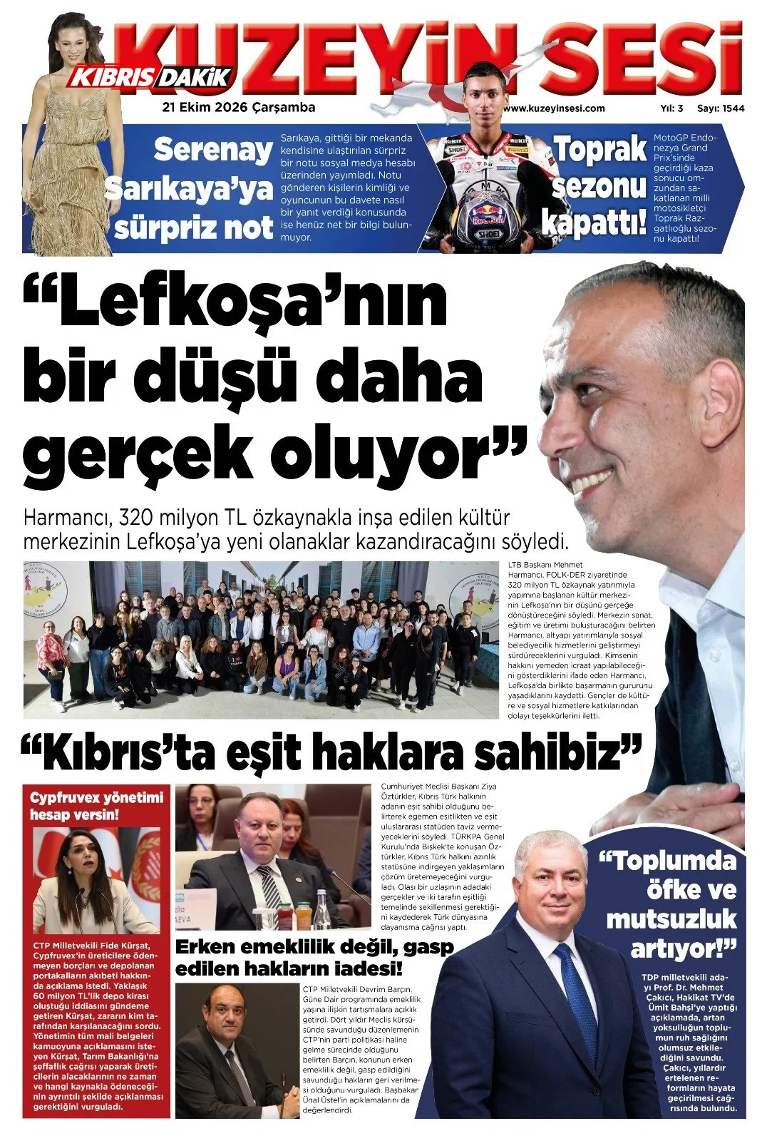 Gazete Manşetleri - 21 Ekim 2026 - 37