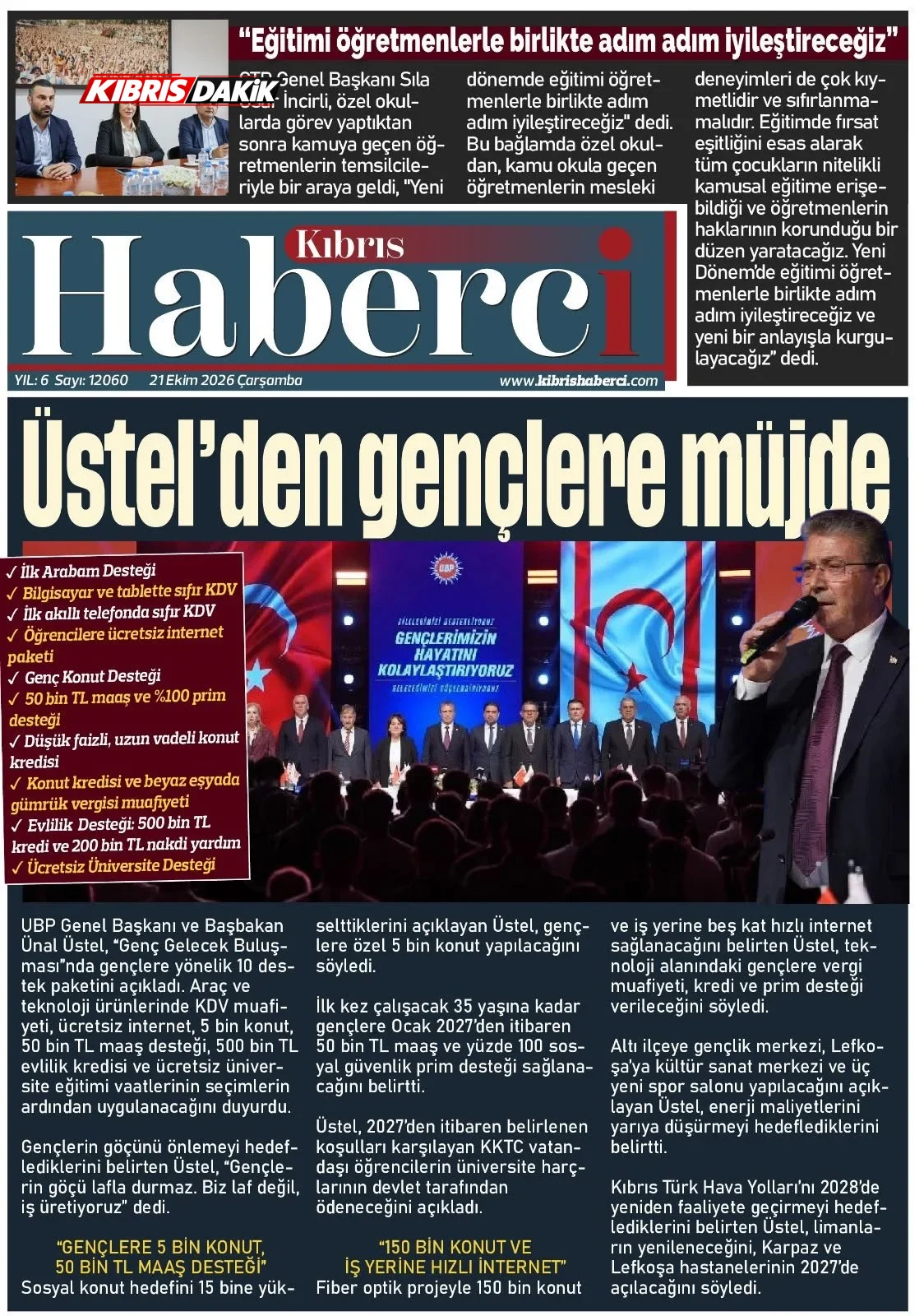 Gazete Manşetleri - 21 Ekim 2026 - 11