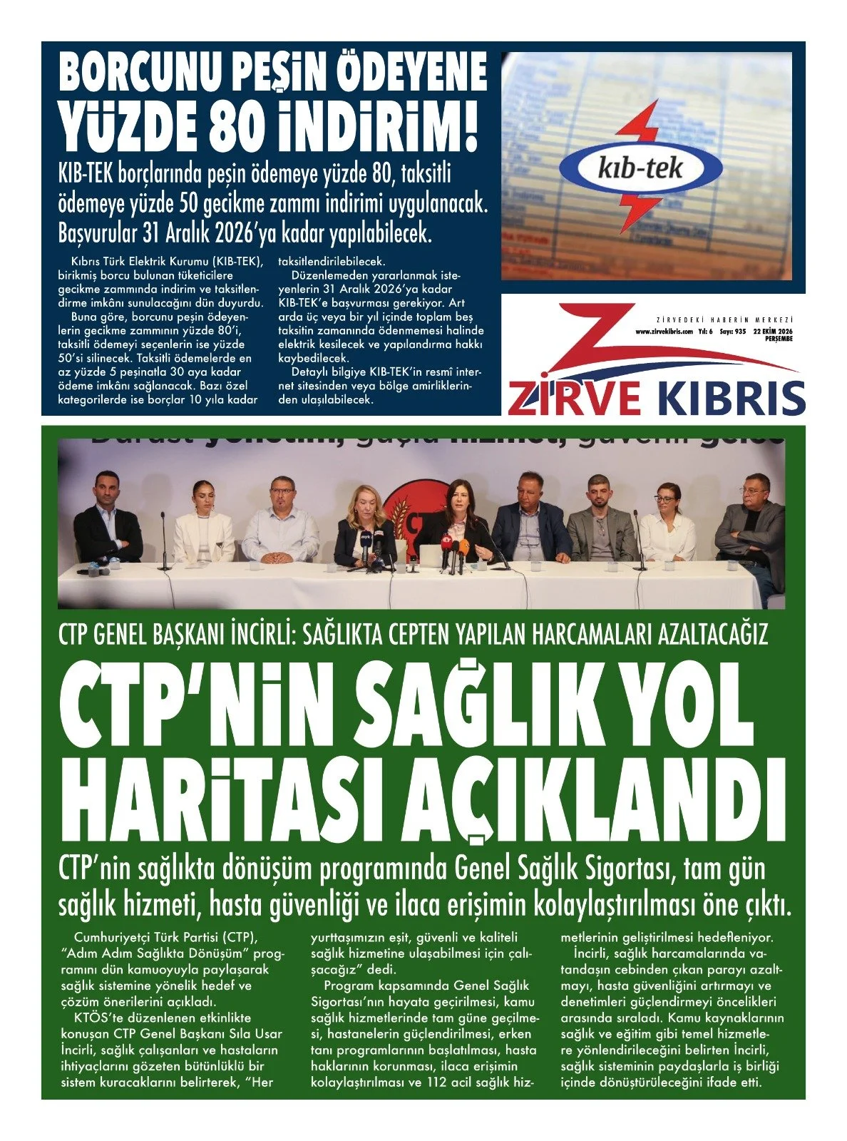 Gazete Manşetleri - 22 Ekim 2026 - 32