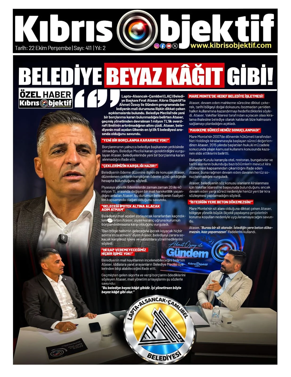 Gazete Manşetleri - 22 Ekim 2026 - 36