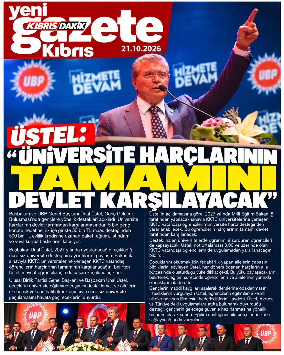 Gazete Manşetleri - 22 Ekim 2026 - 22