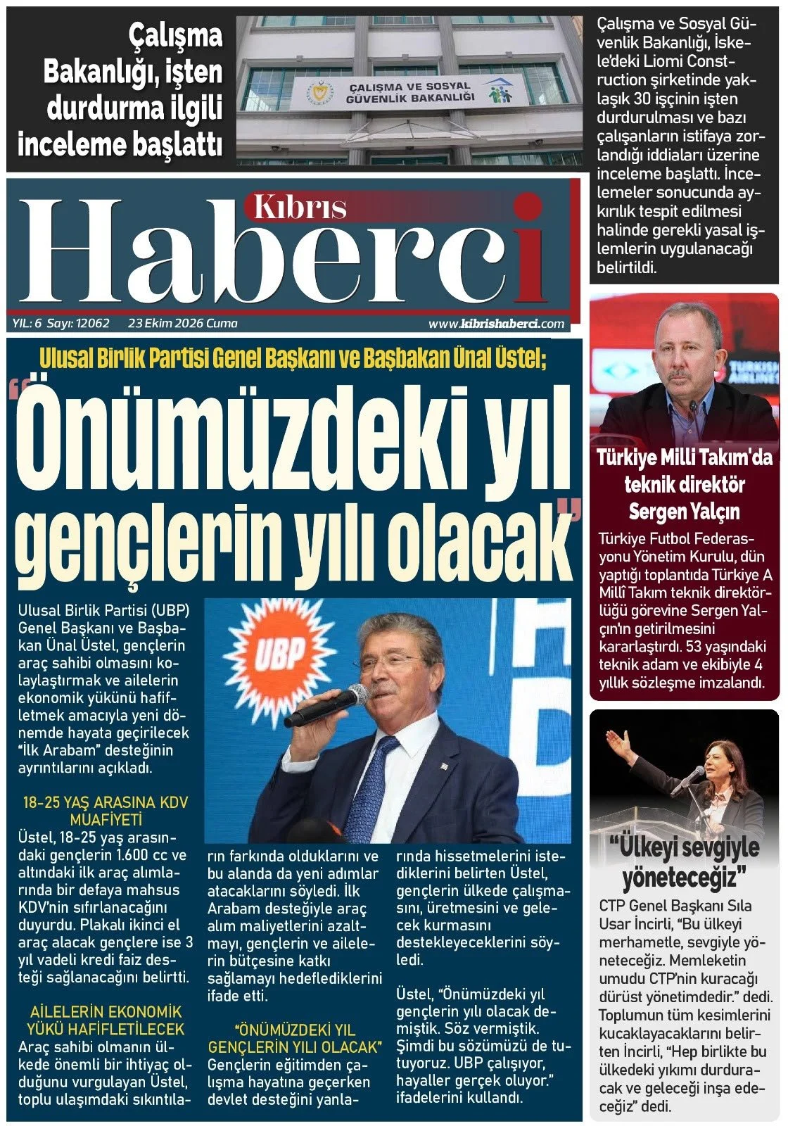 Gazete Manşetleri - 23 Ekim 2024 - 28