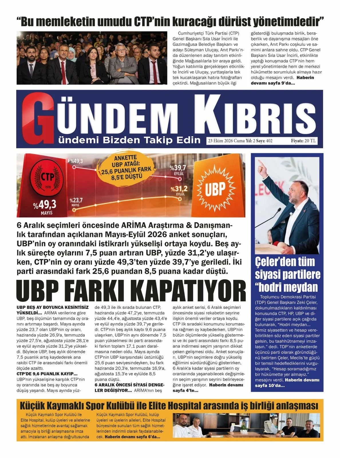 Gazete Manşetleri - 23 Ekim 2024 - 15