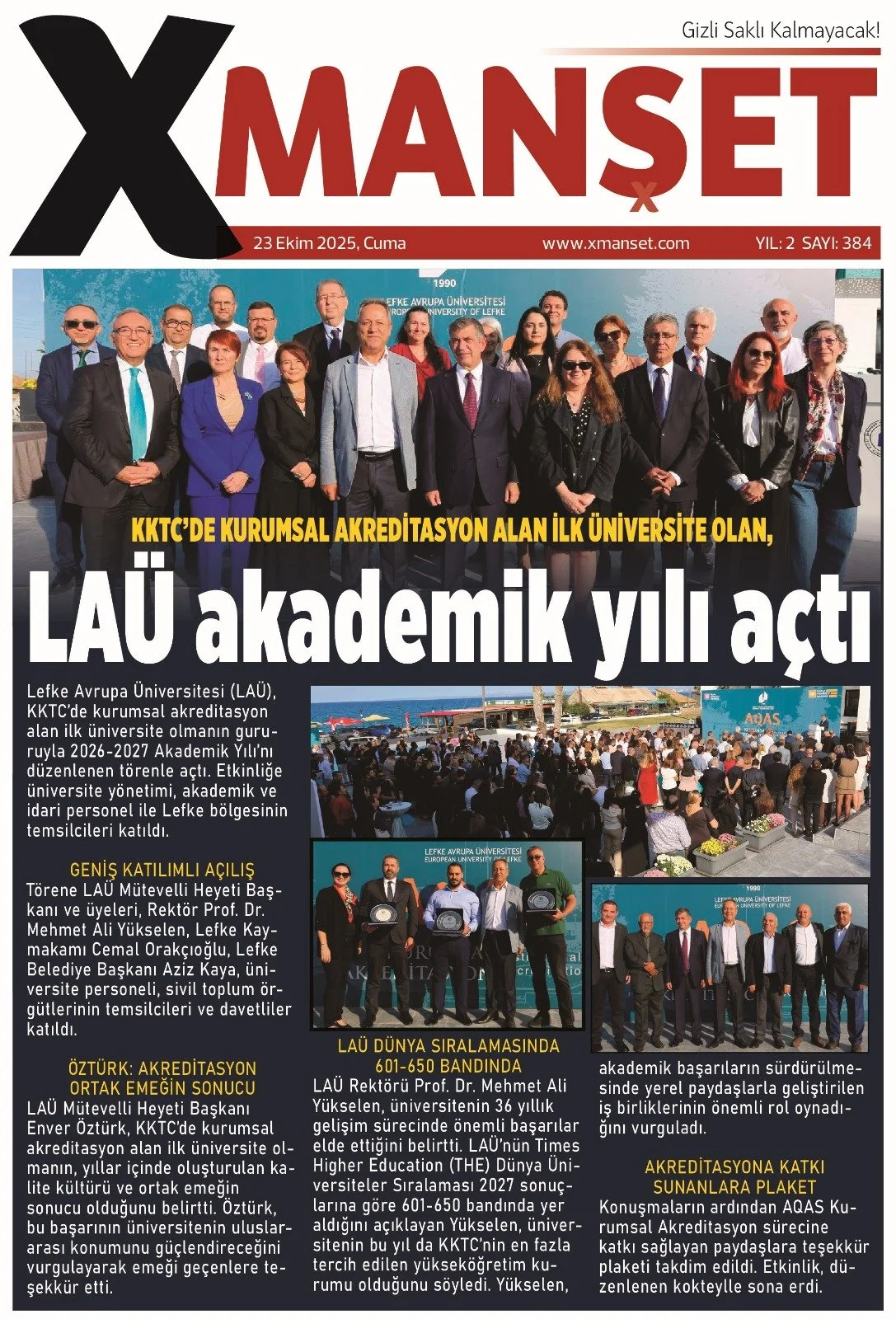 Gazete Manşetleri - 23 Ekim 2024 - 26