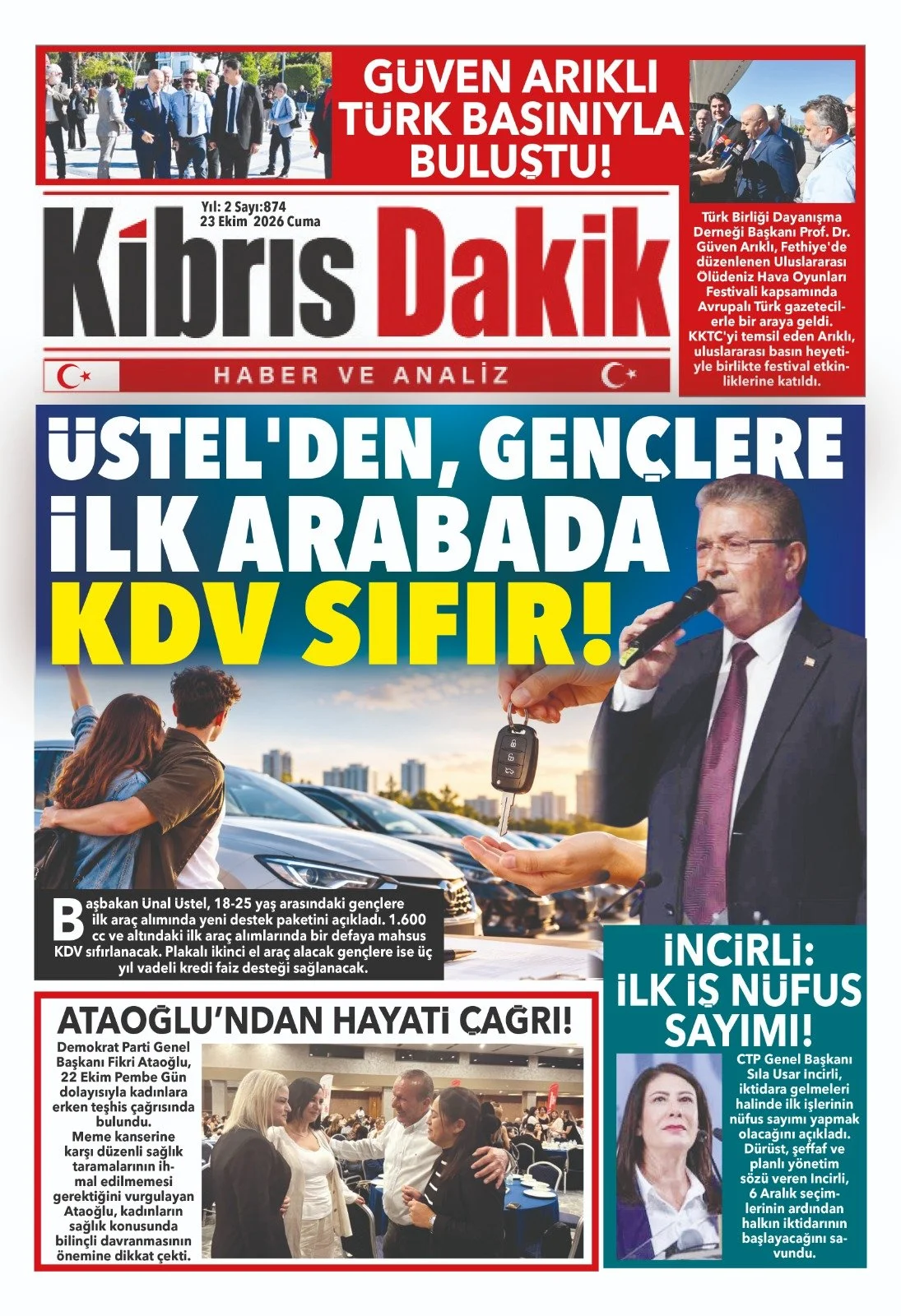 Gazete Manşetleri - 23 Ekim 2024 - 31