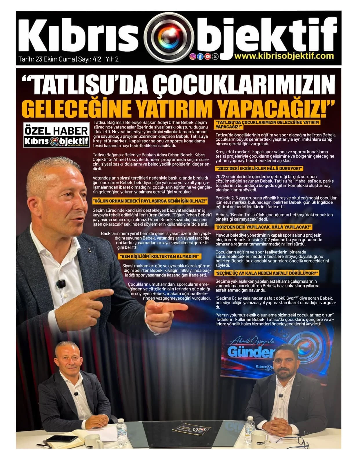 Gazete Manşetleri - 23 Ekim 2024 - 23