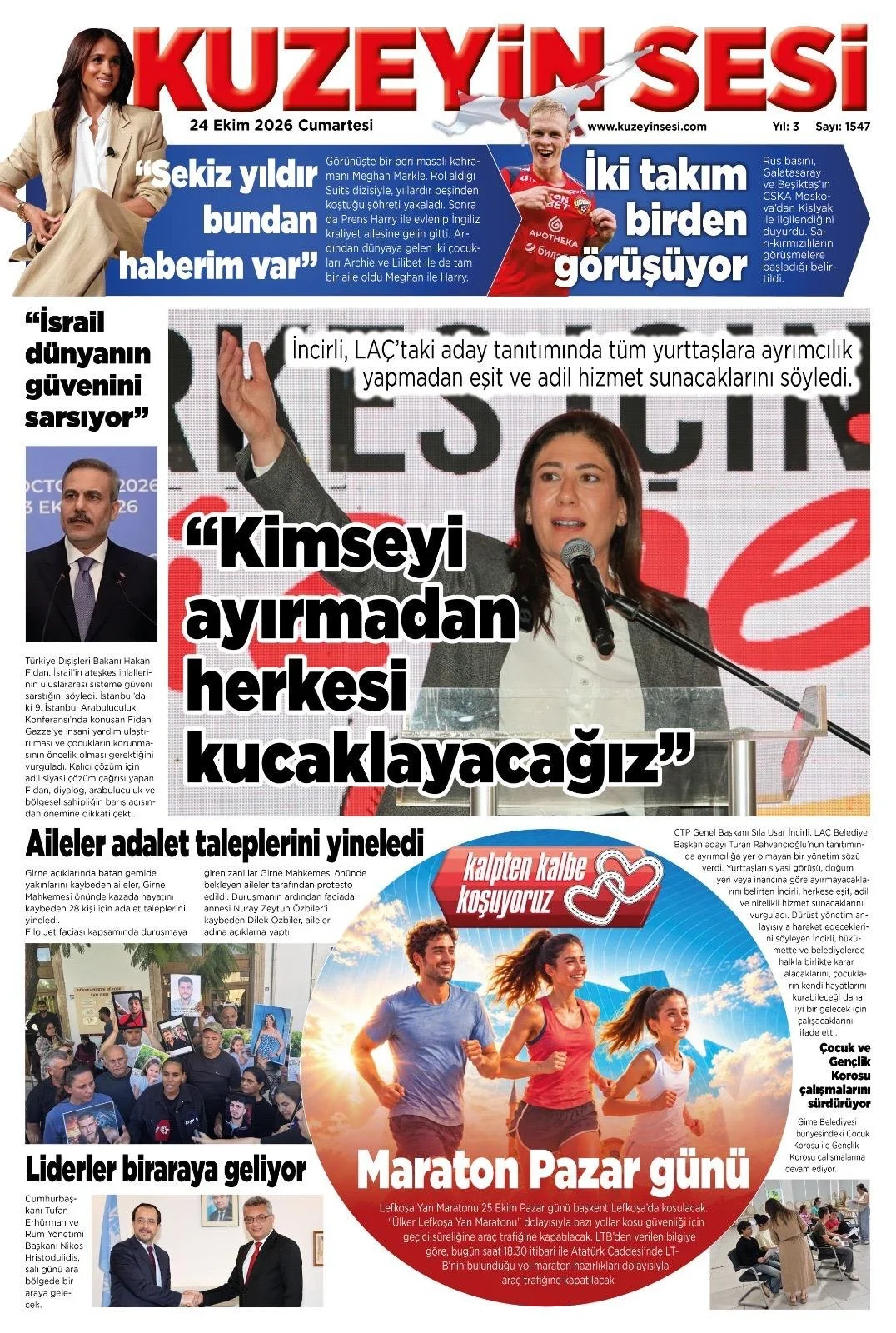 Gazete Manşetleri - 24 Ekim 2026 - 13