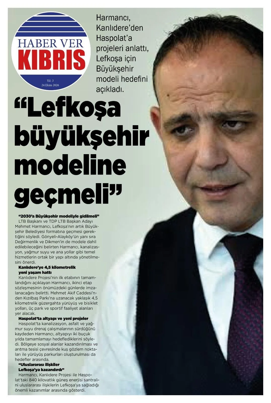 Gazete Manşetleri - 24 Ekim 2026 - 15