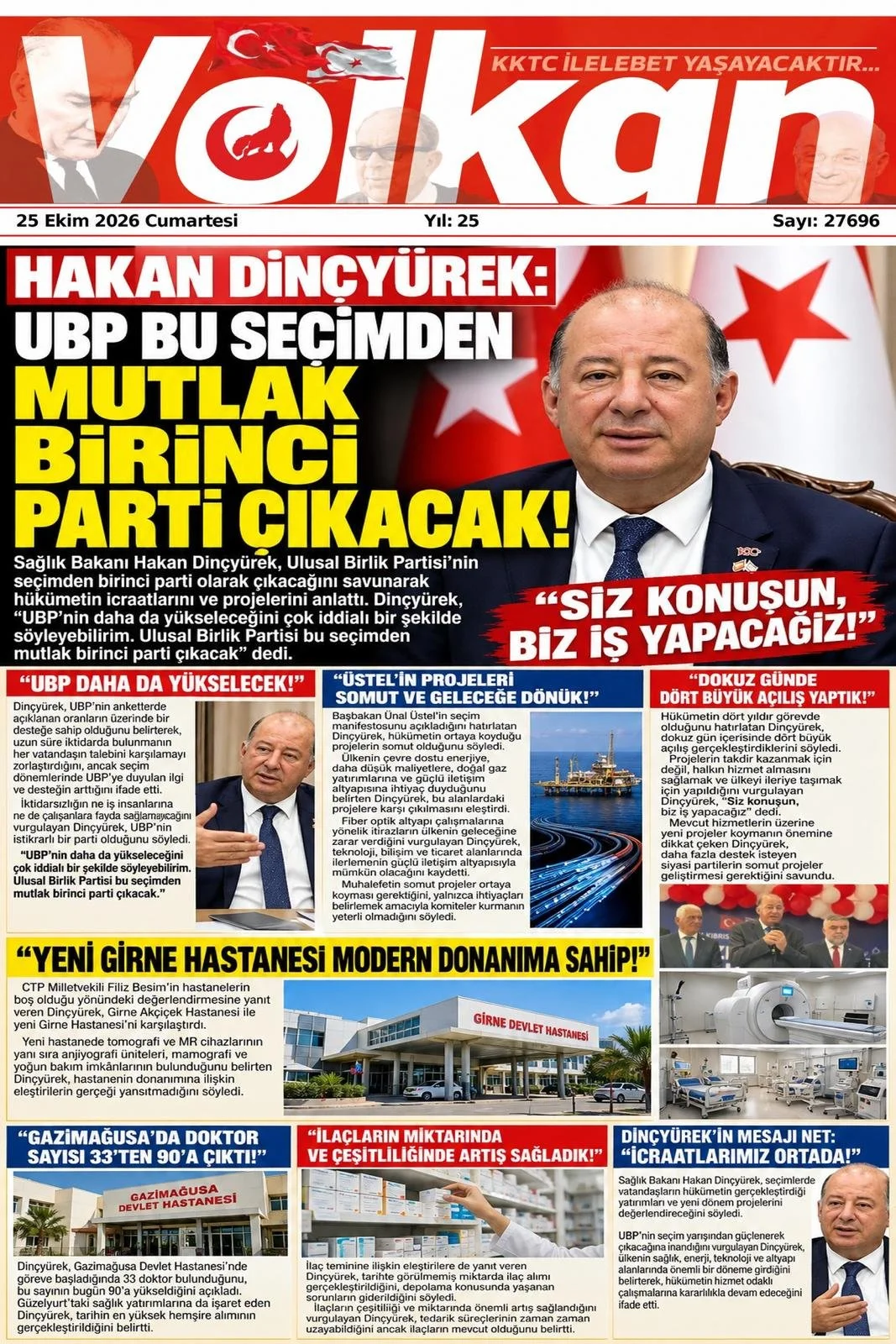 Gazete Manşetleri - 24 Ekim 2026 - 22
