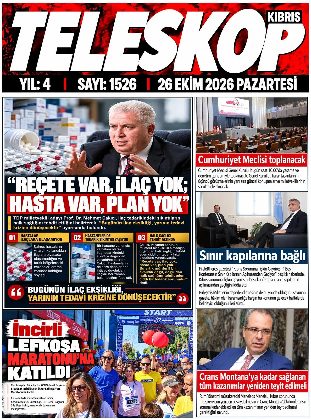 Gazete Manşetleri - 26 Ekim 2026 - 35