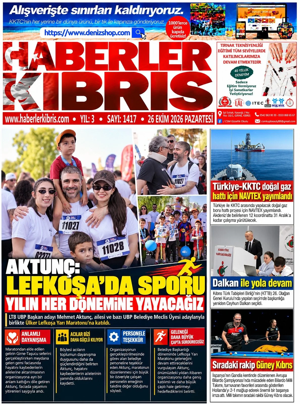 Gazete Manşetleri - 26 Ekim 2026 - 26