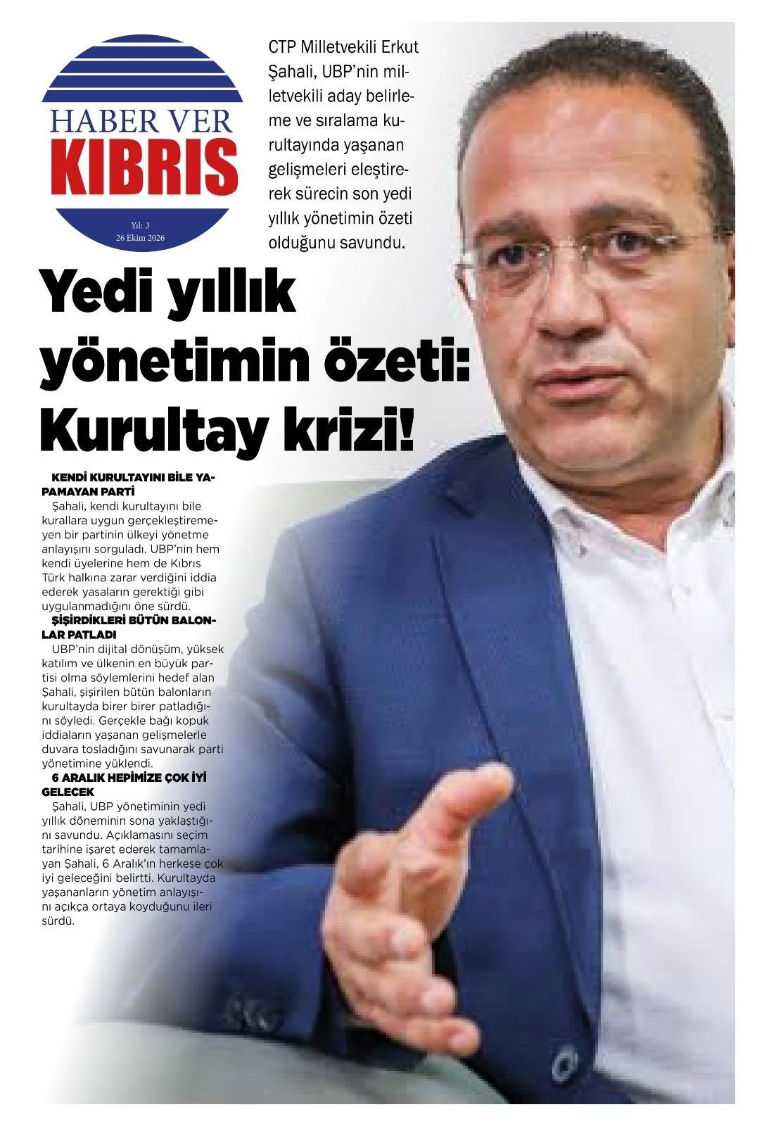 Gazete Manşetleri - 26 Ekim 2026 - 32