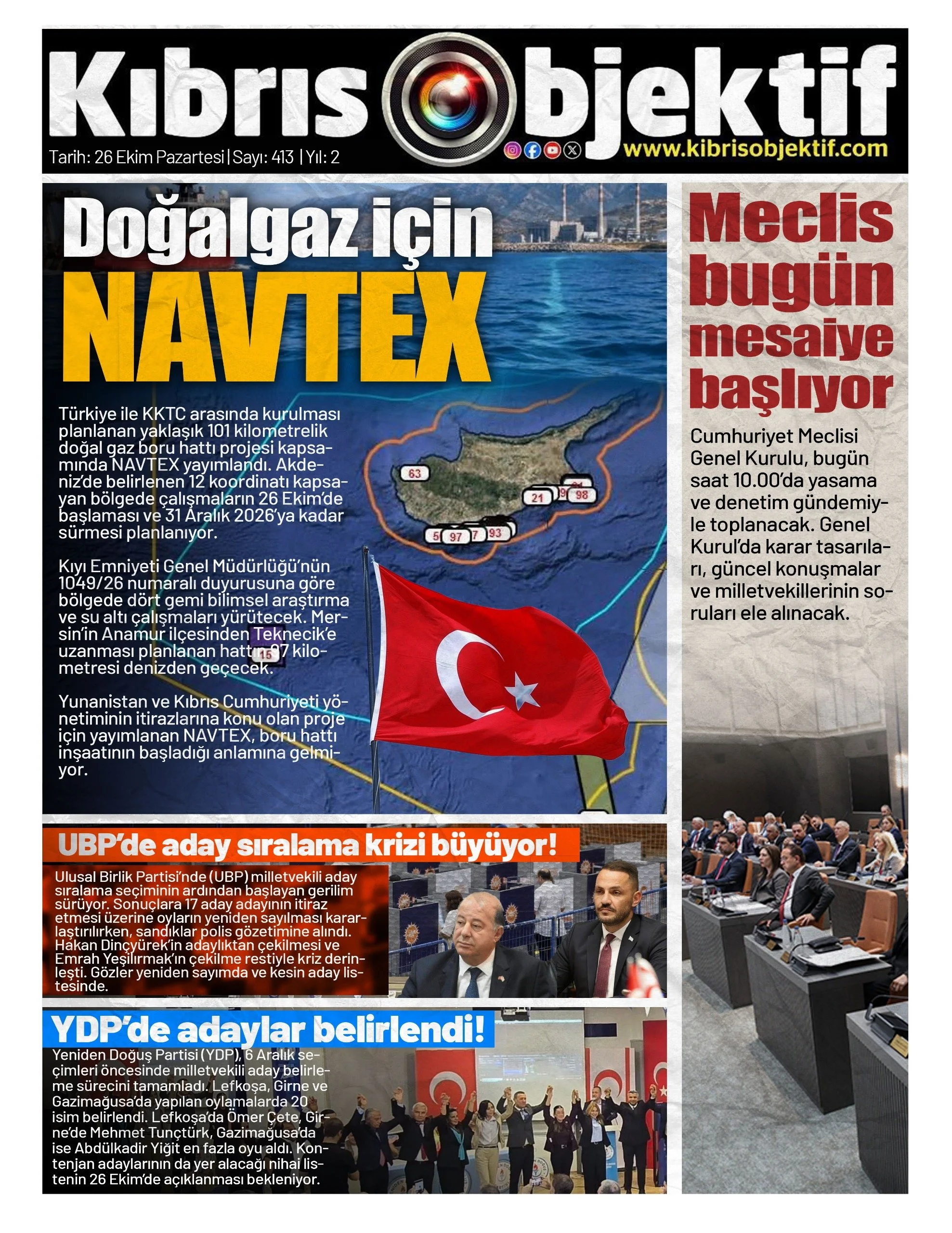 Gazete Manşetleri - 26 Ekim 2026 - 24