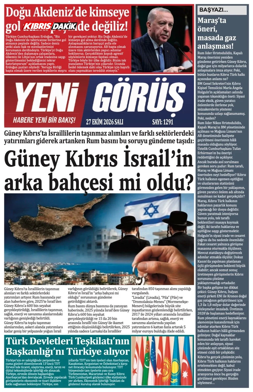 Gazete Manşetleri - 27 Ekim 2026 - 10