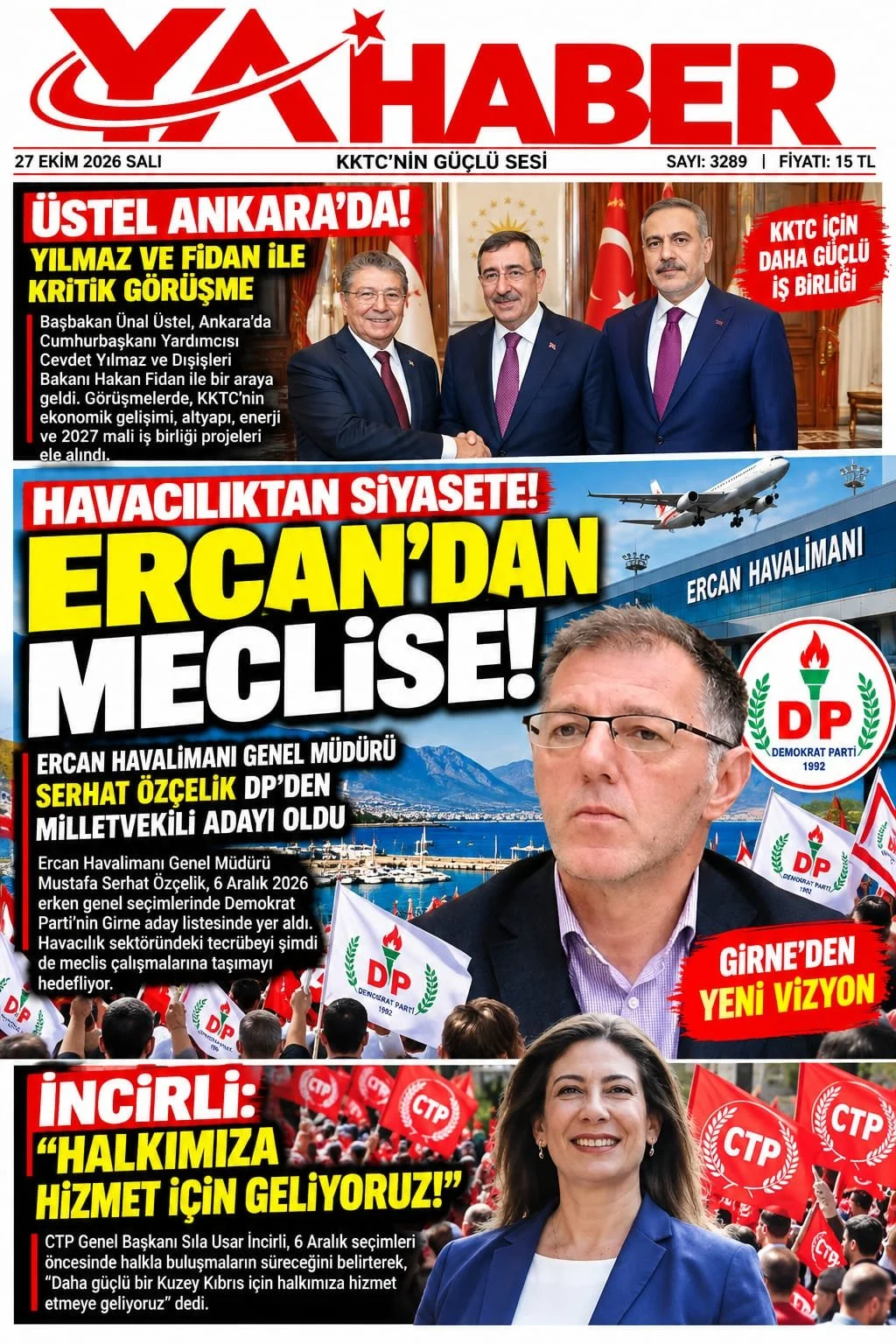 Gazete Manşetleri - 27 Ekim 2026 - 23