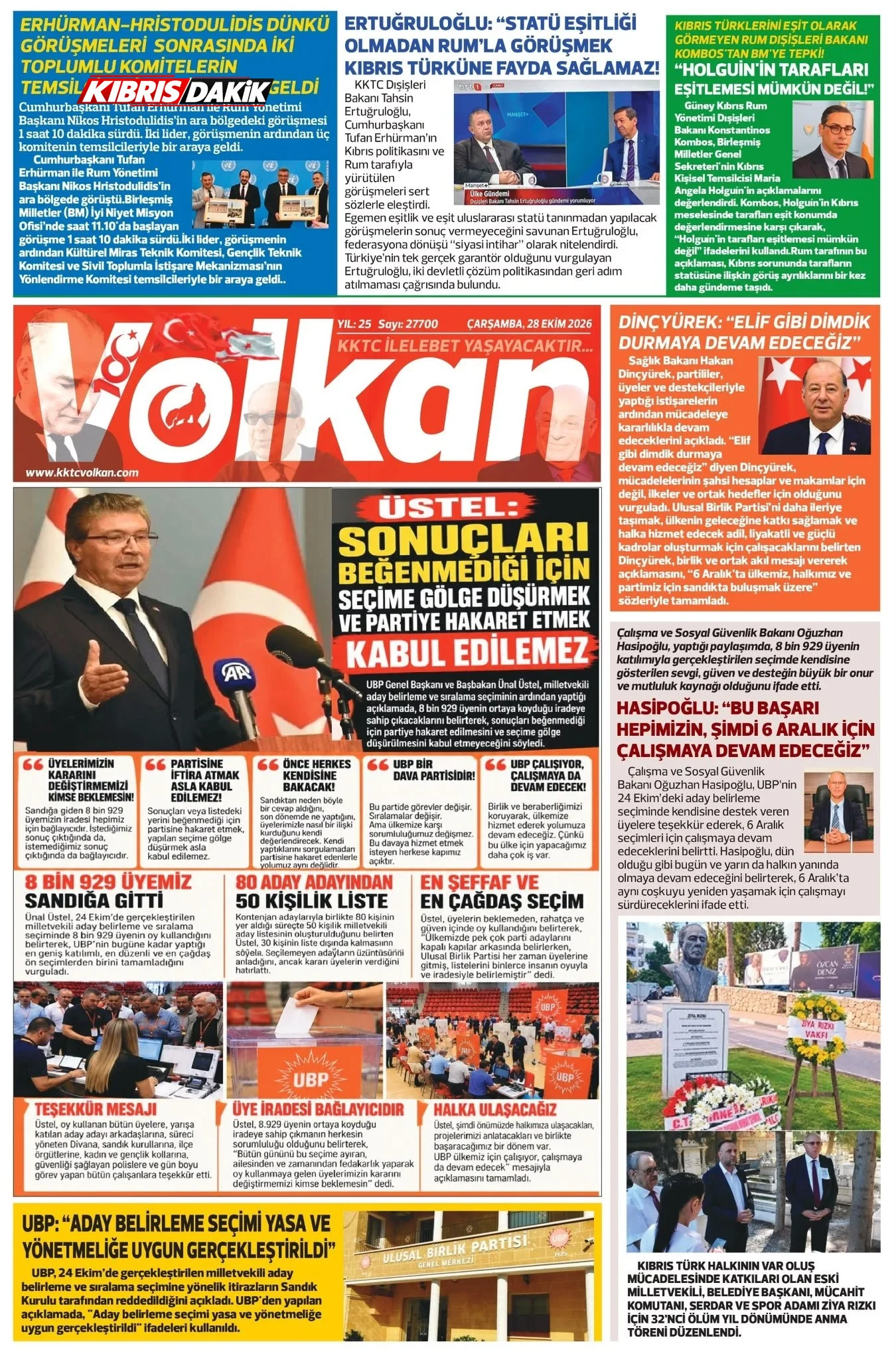 Gazete Manşetleri - 28 ekim 2026 - 5