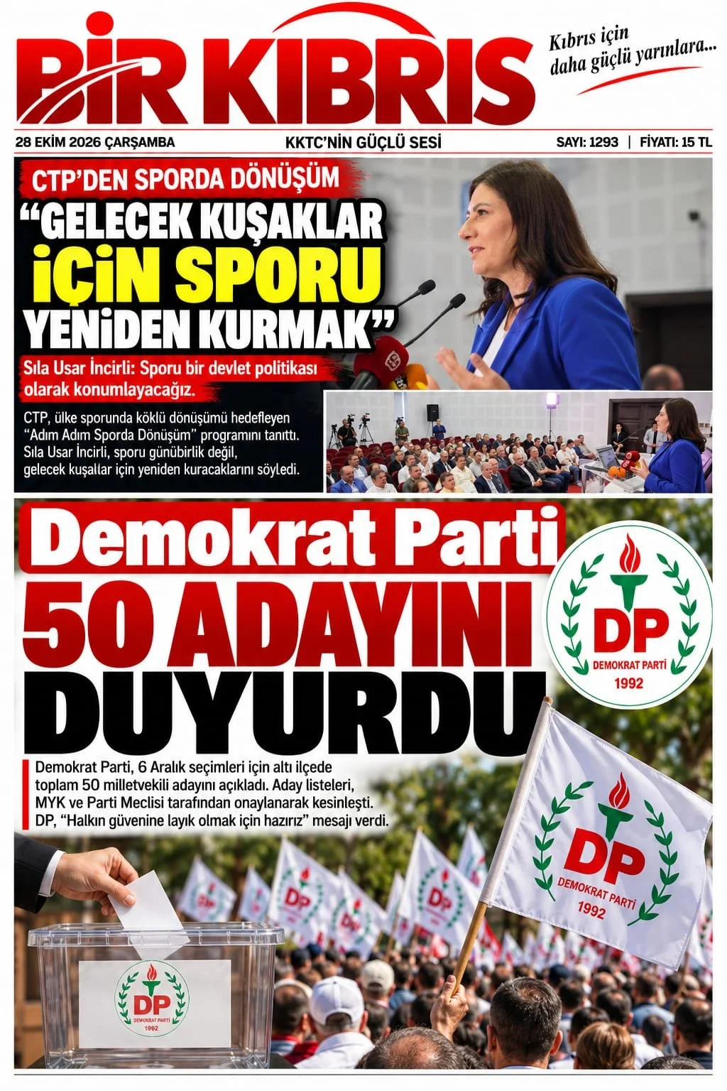 Gazete Manşetleri - 28 ekim 2026 - 37