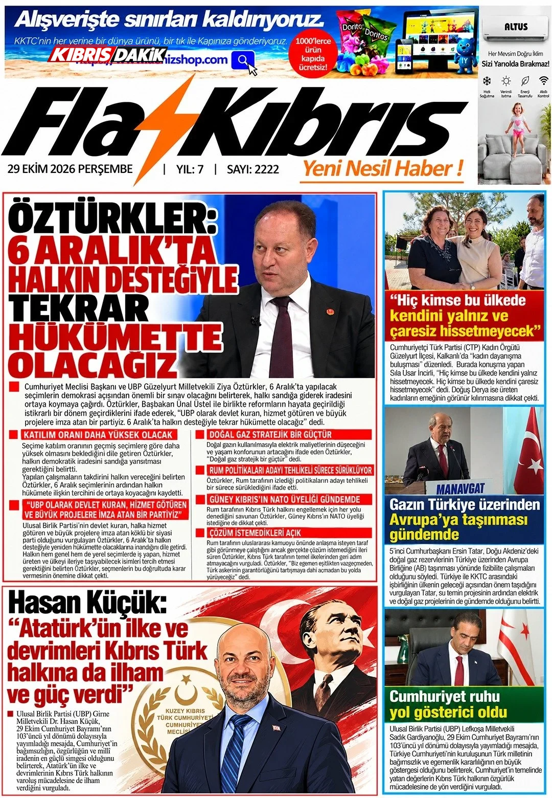 Gazete Manşetleri - 29 Ekim 2026 - 5