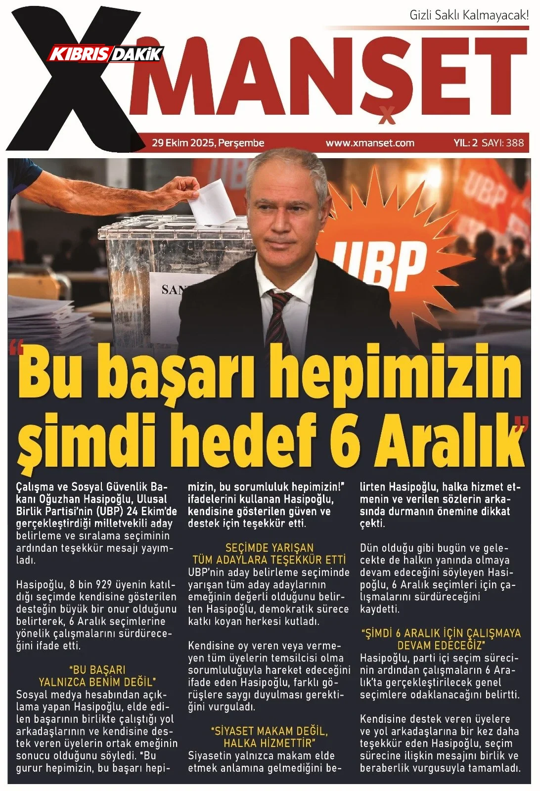 Gazete Manşetleri - 29 Ekim 2026 - 6