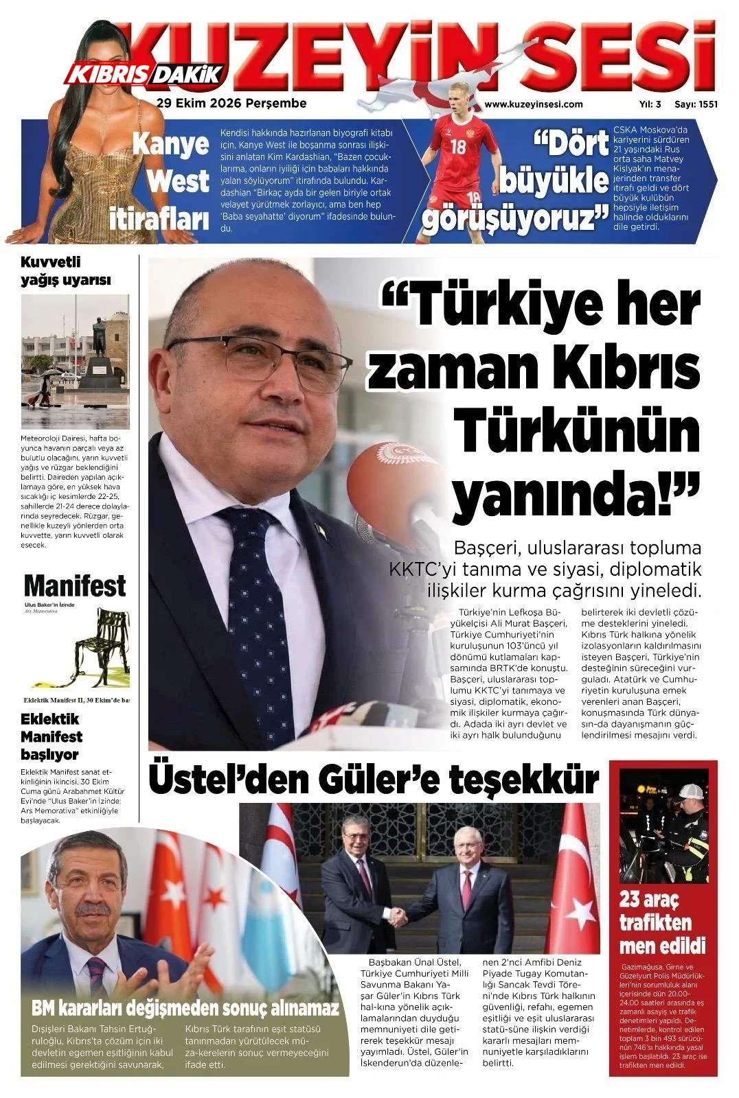Gazete Manşetleri - 29 Ekim 2026 - 5