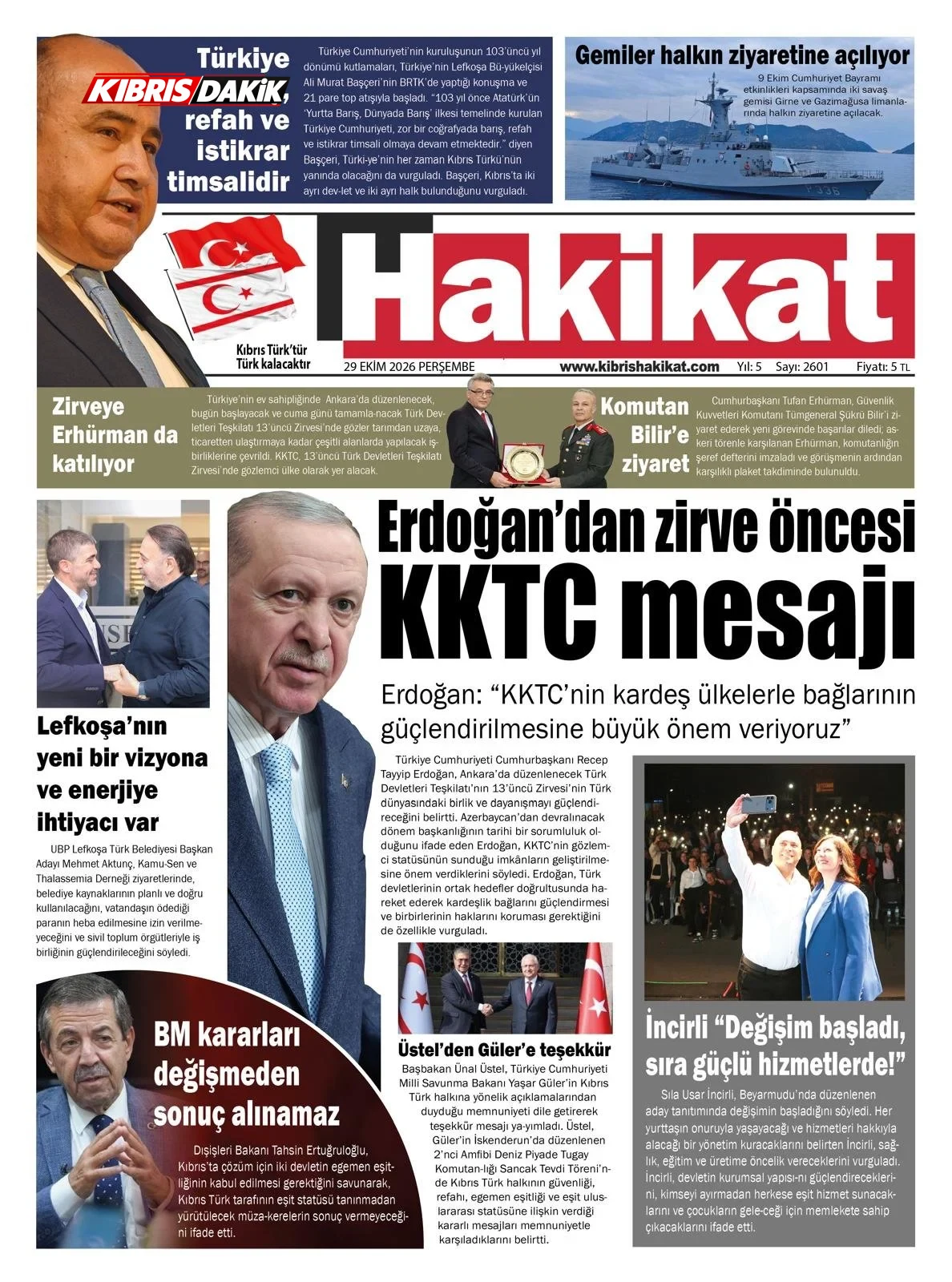 Gazete Manşetleri - 29 Ekim 2026 - 3