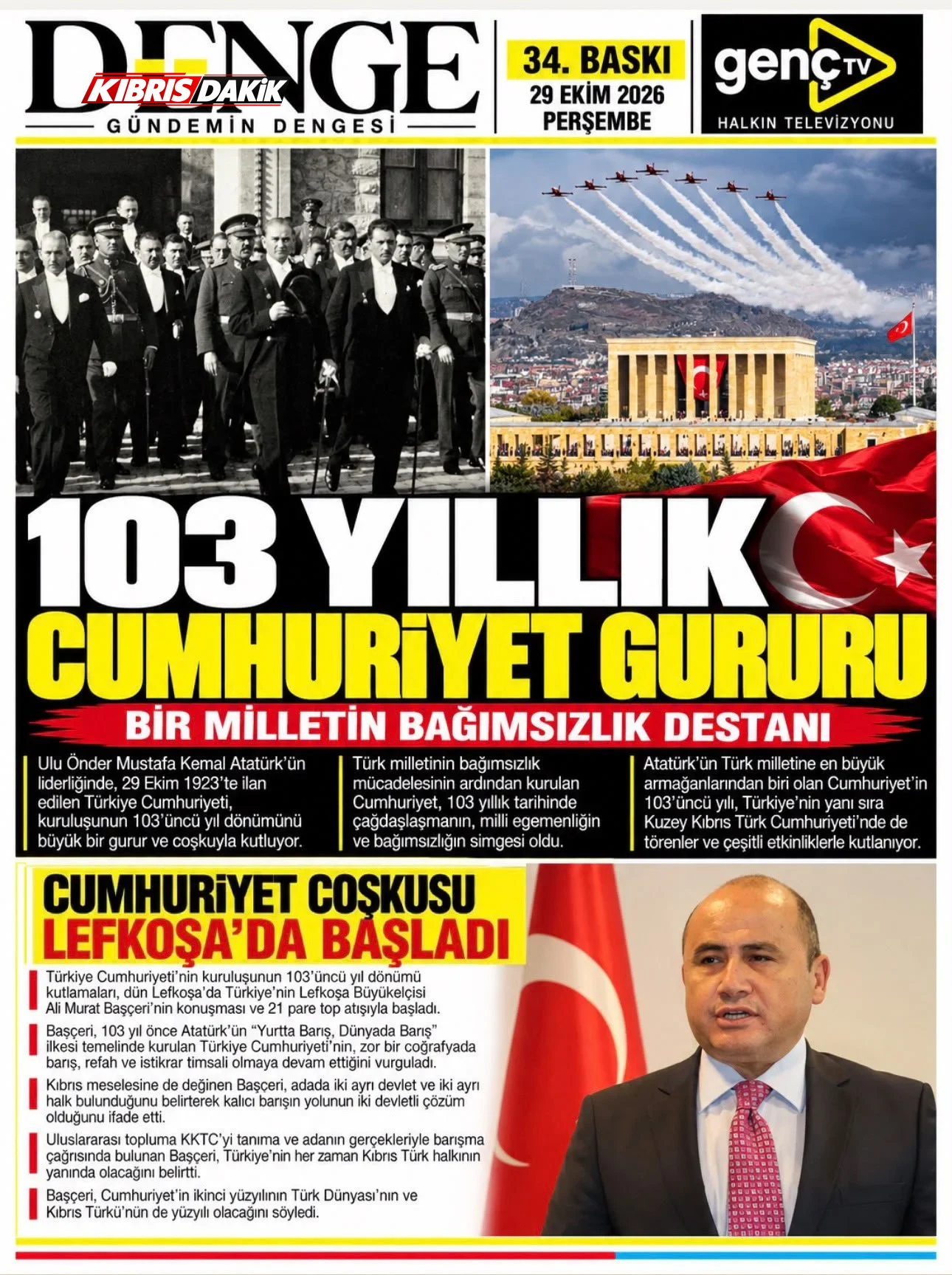 Gazete Manşetleri - 29 Ekim 2026 - 2