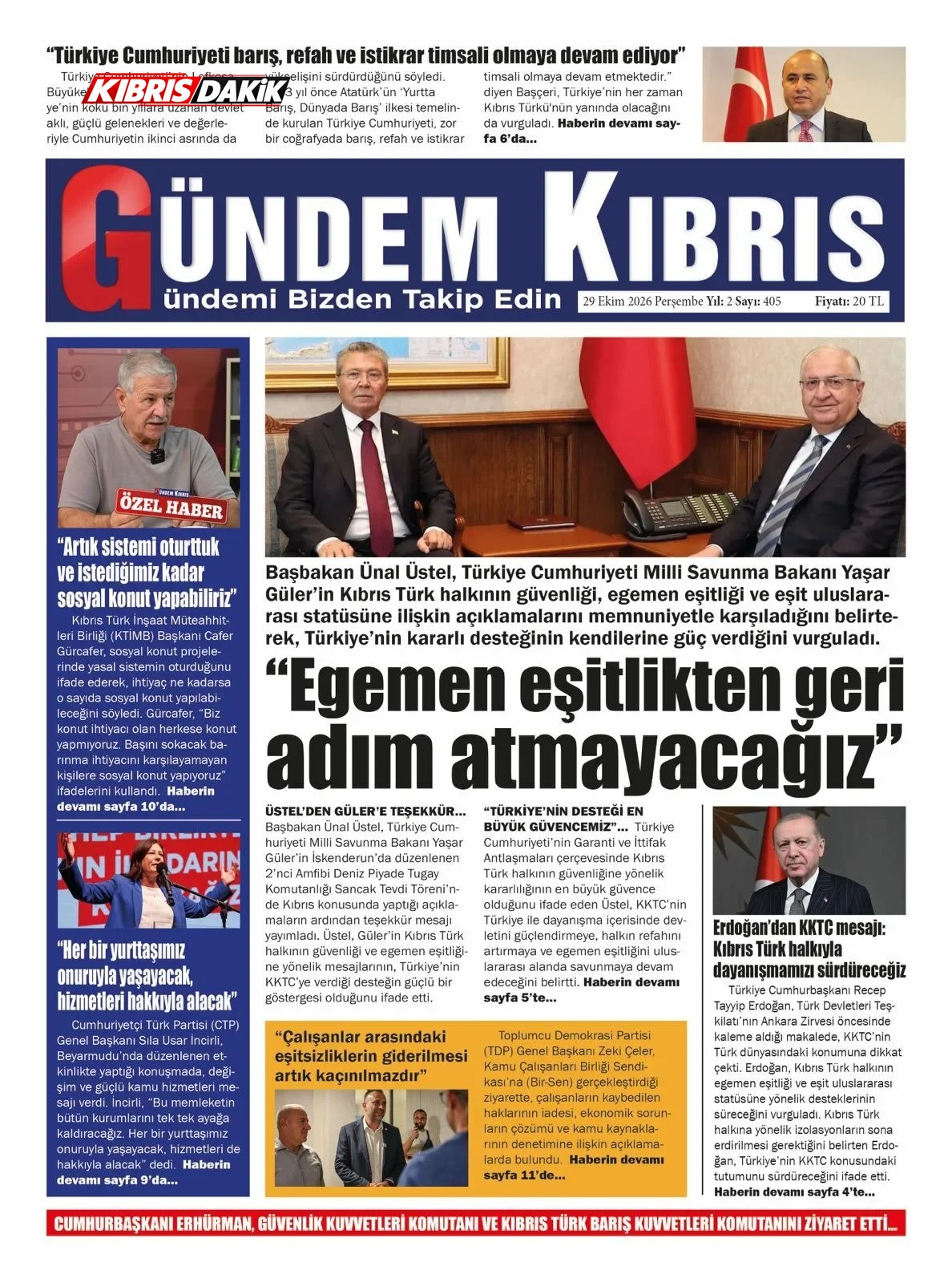 Gazete Manşetleri - 29 Ekim 2026 - 17