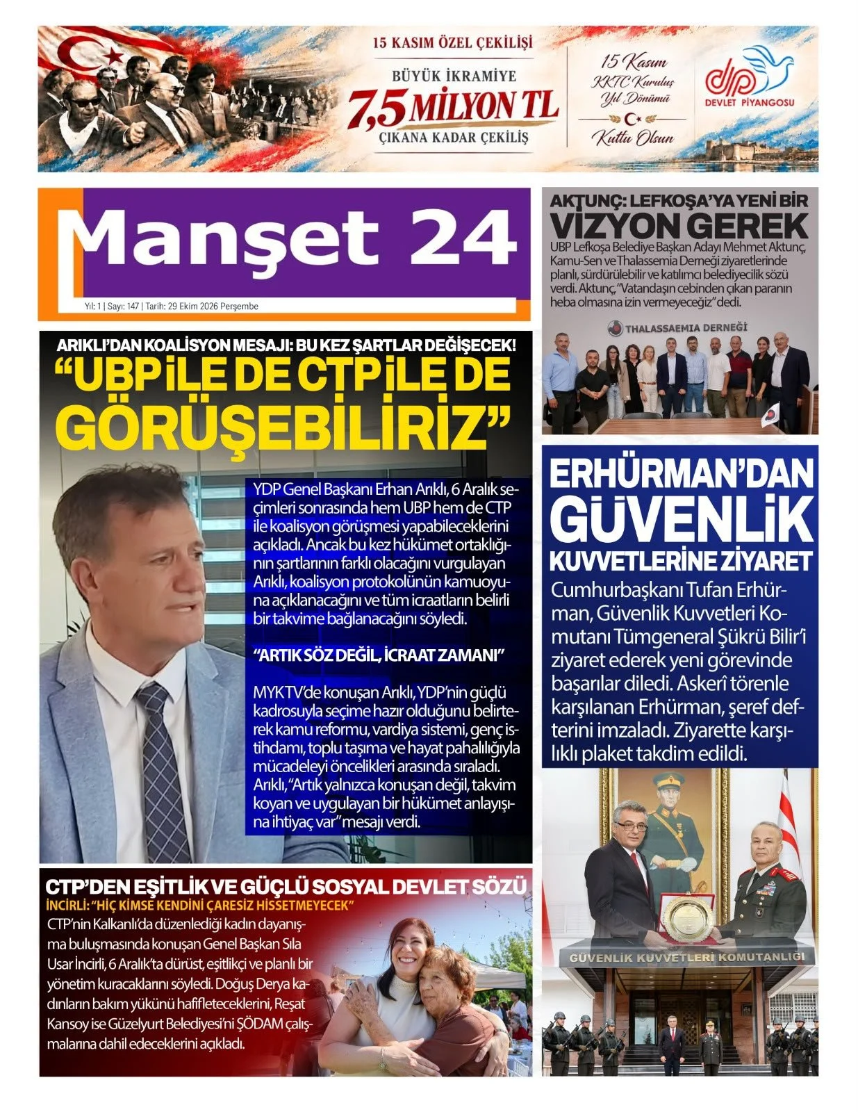 Gazete Manşetleri - 29 Ekim 2026 - 43