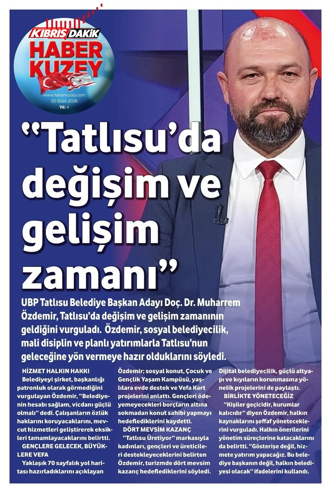 Gazete Manşetleri - 30 Ekim 2026 - 6