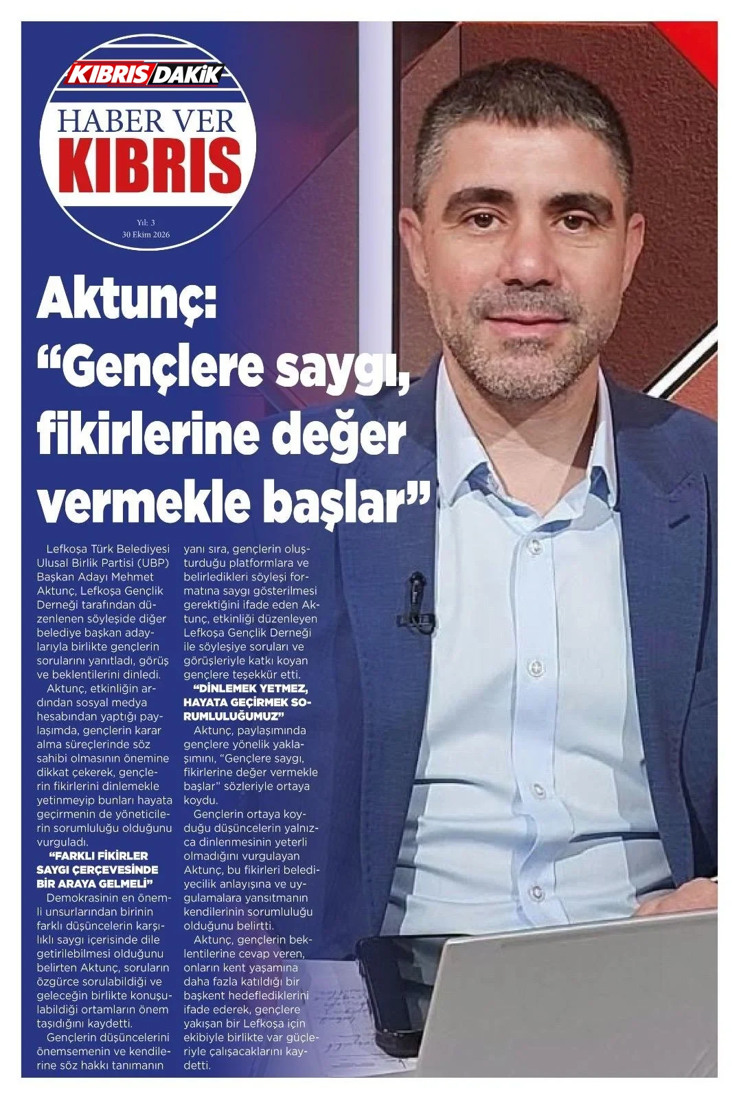 Gazete Manşetleri - 30 Ekim 2026 - 2