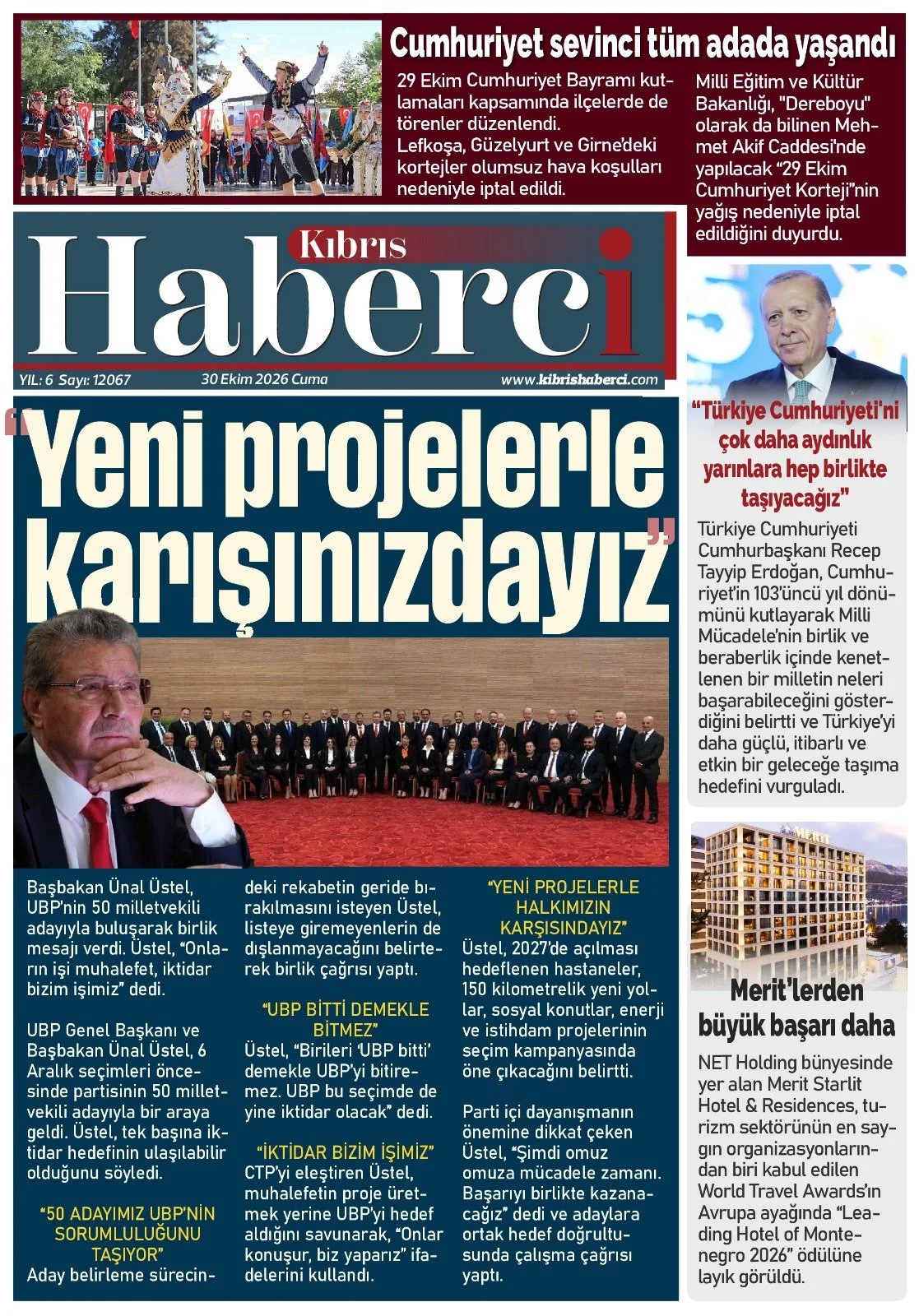 Gazete Manşetleri - 30 Ekim 2026 - 33
