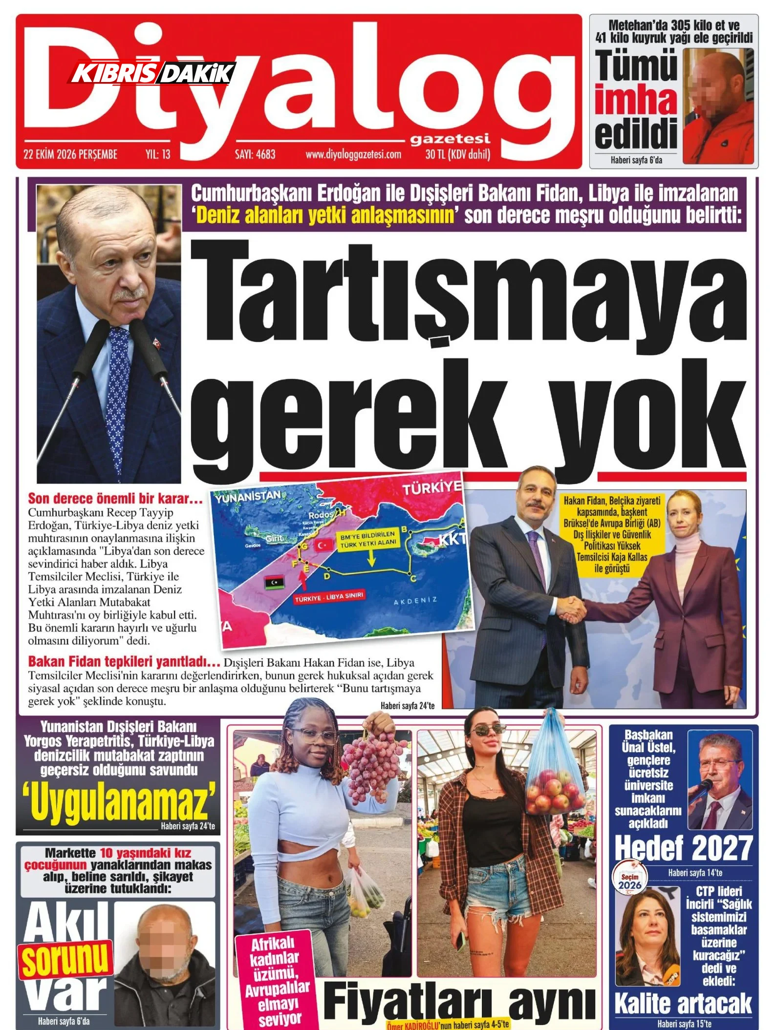 Gazete Manşetleri - 22 Ekim 2026 - 7