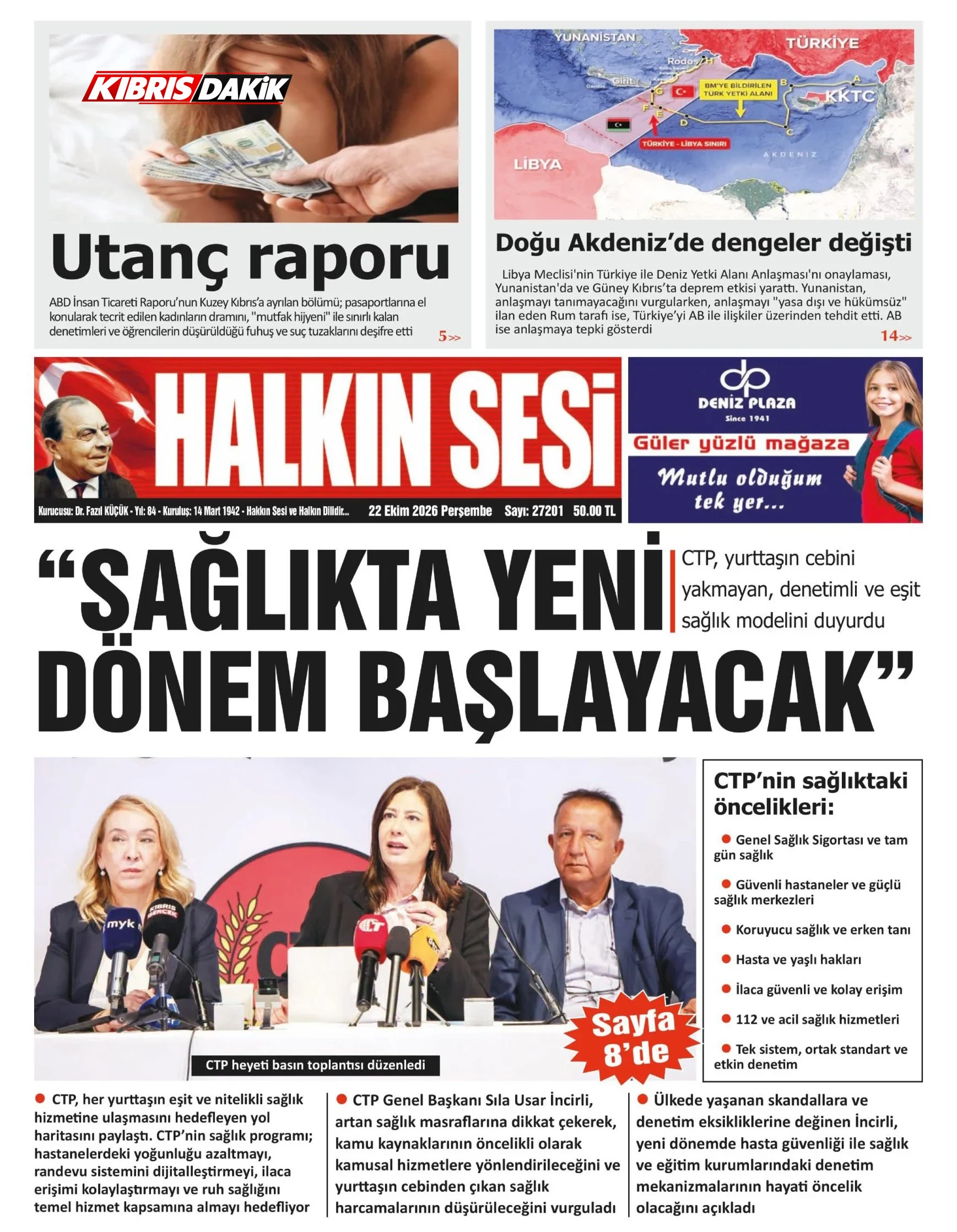 Gazete Manşetleri - 22 Ekim 2026 - 5