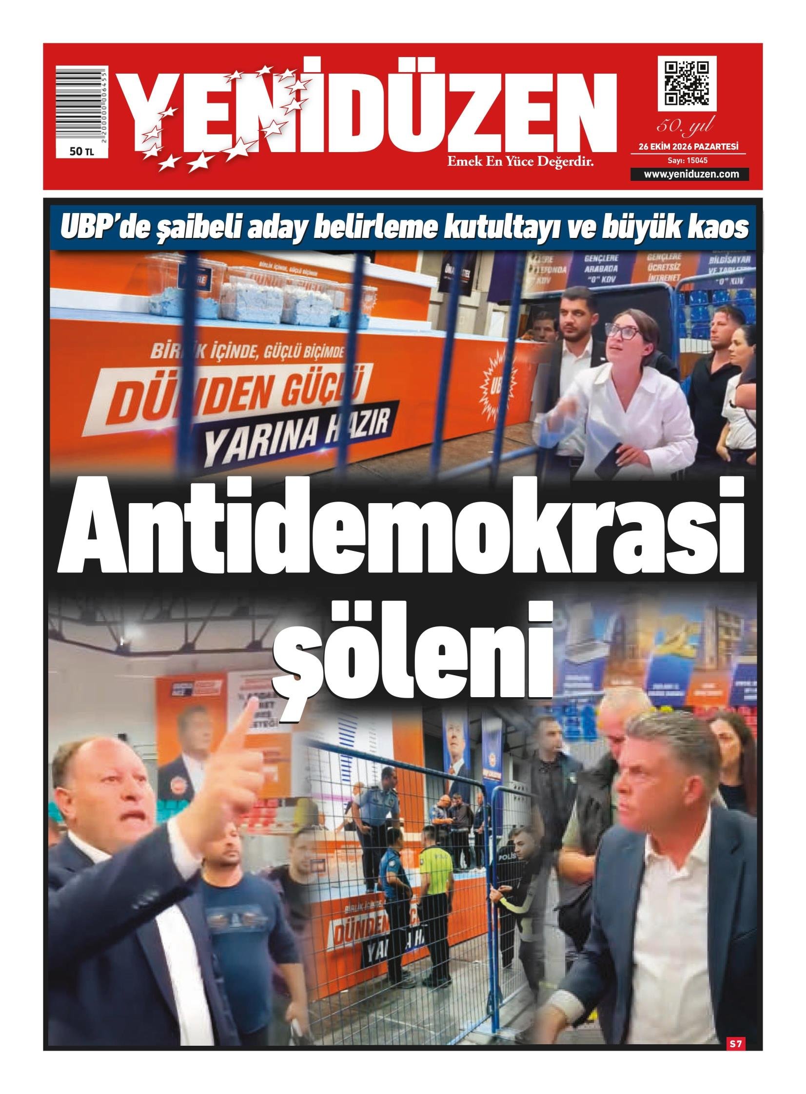 Gazete Manşetleri - 26 Ekim 2026 - 4