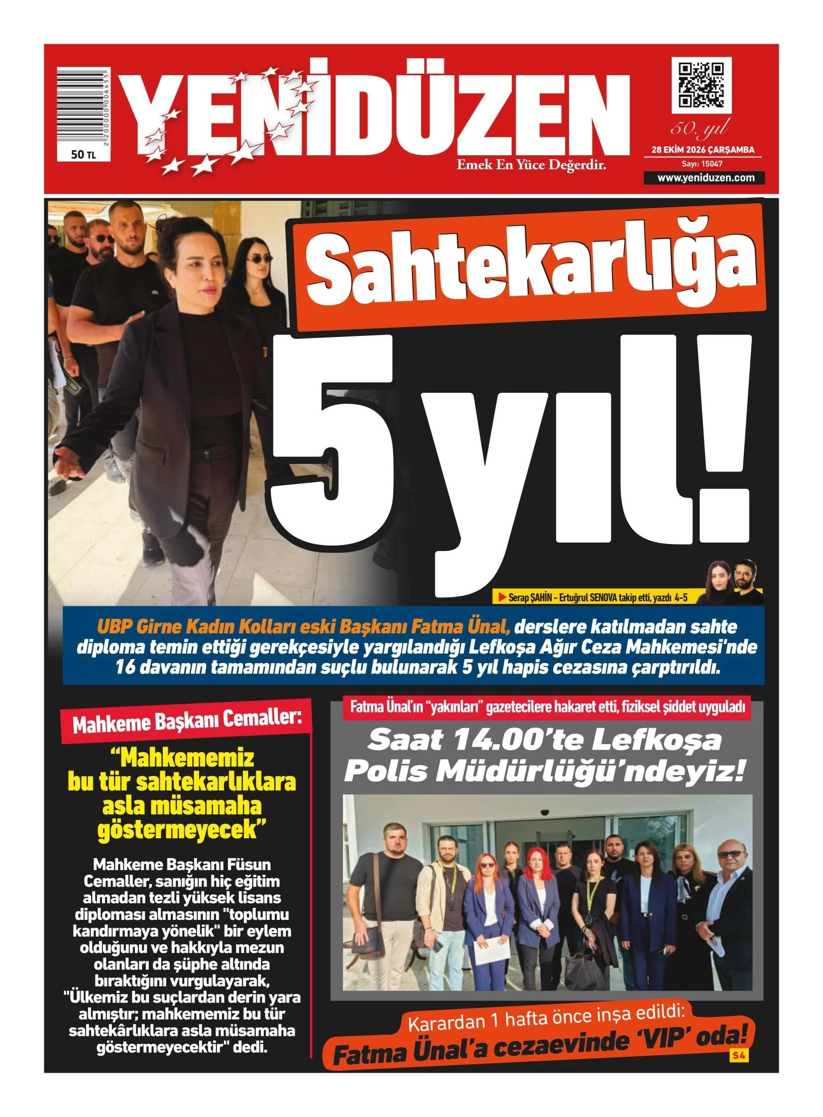 Gazete Manşetleri - 28 ekim 2026 - 3