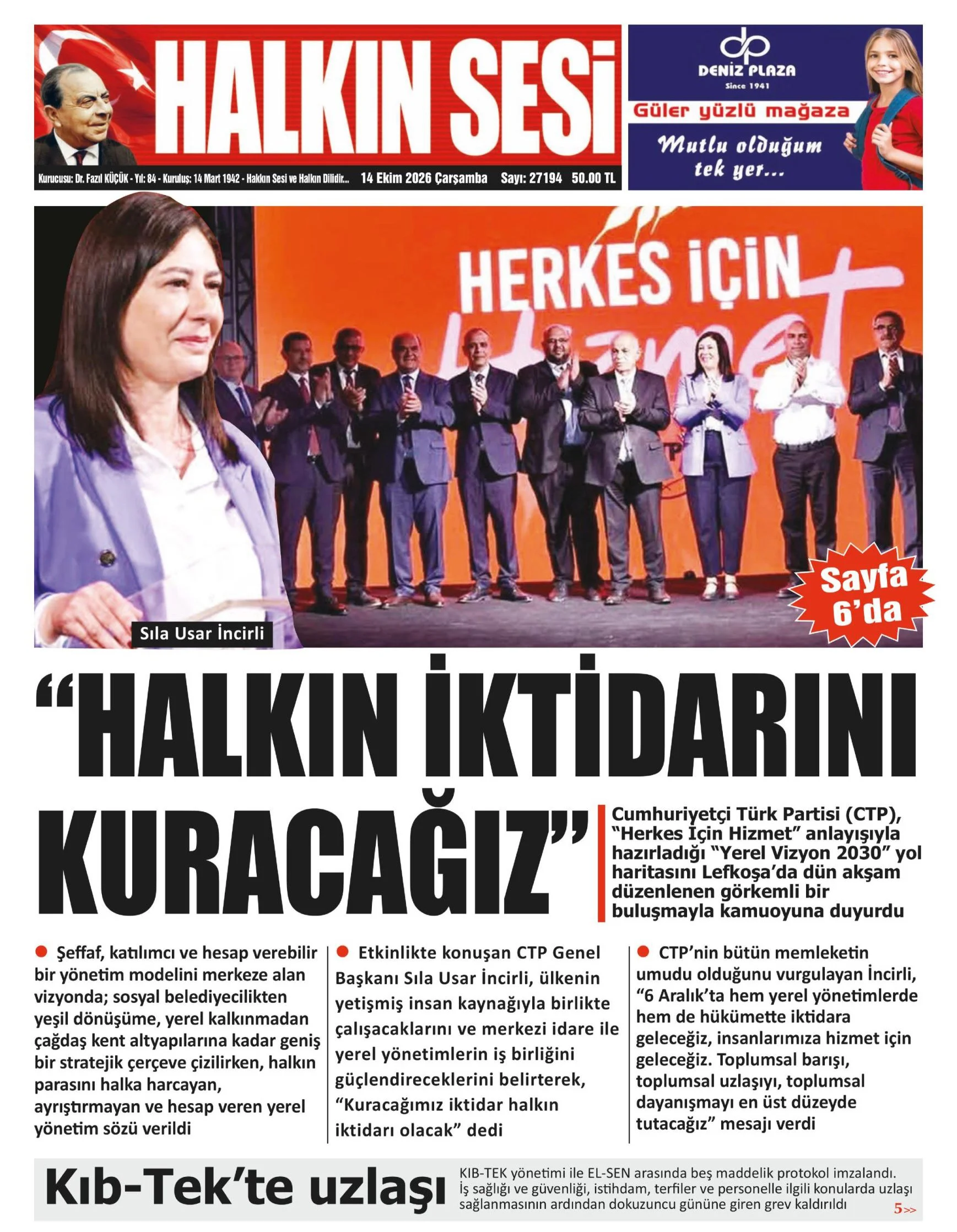 Gazete Manşetleri - 14 Ekim 2026 - 4