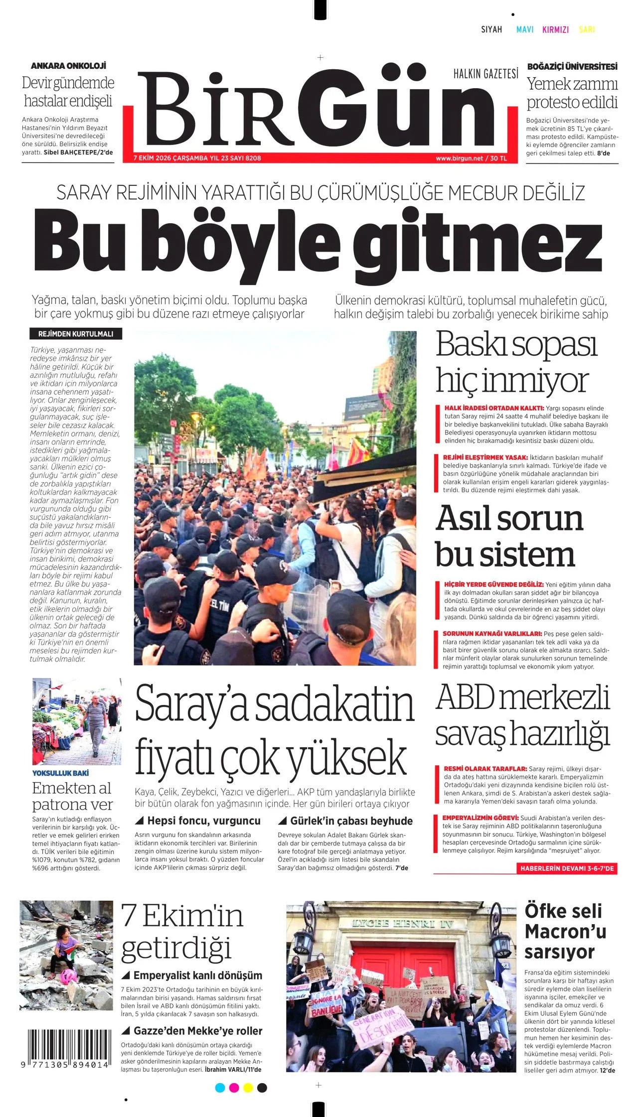 Gazete Manşetleri - 7 Ekim 2026 - 45