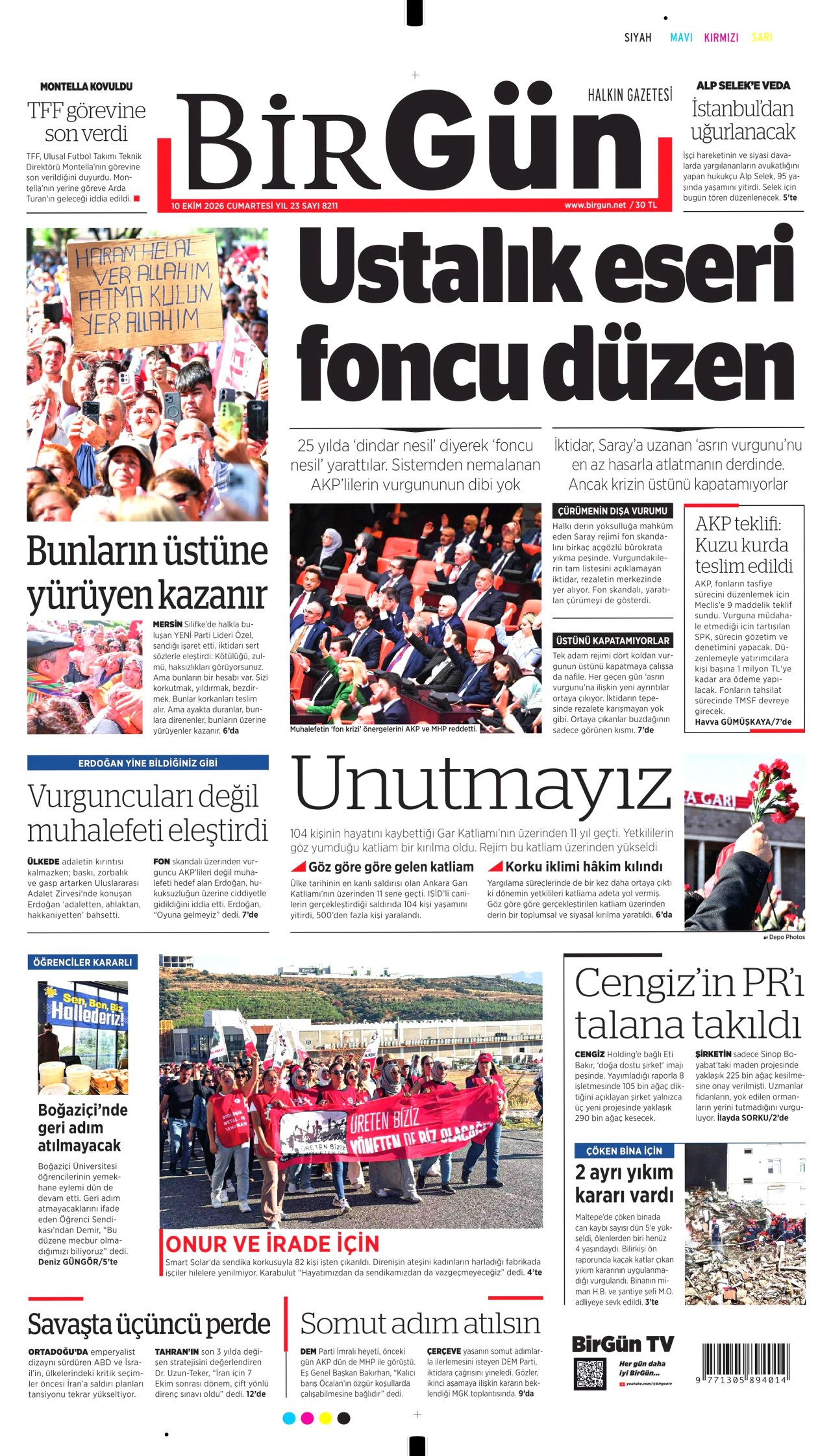 Gazete Manşetleri - 10 Ekim 2026 - 34