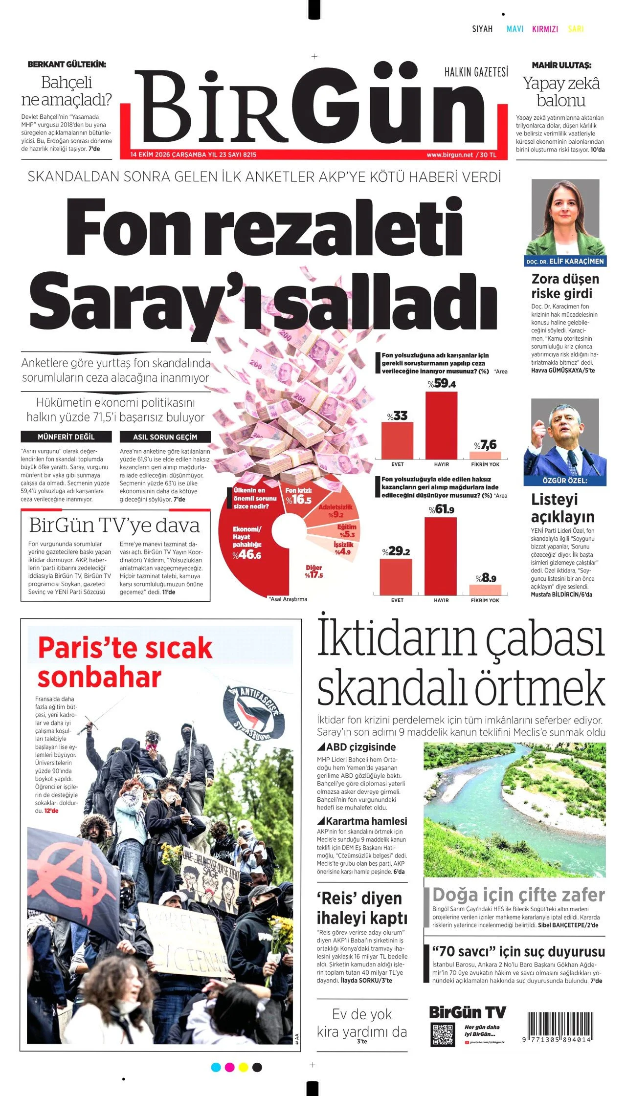 Gazete Manşetleri - 14 Ekim 2026 - 48