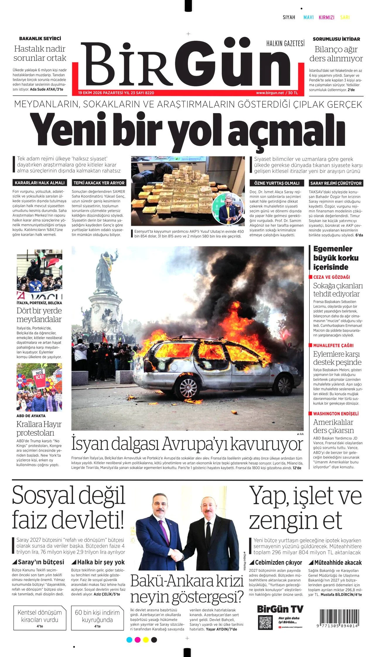 Gazete Manşetleri - 19 Ekim 2026 - 50