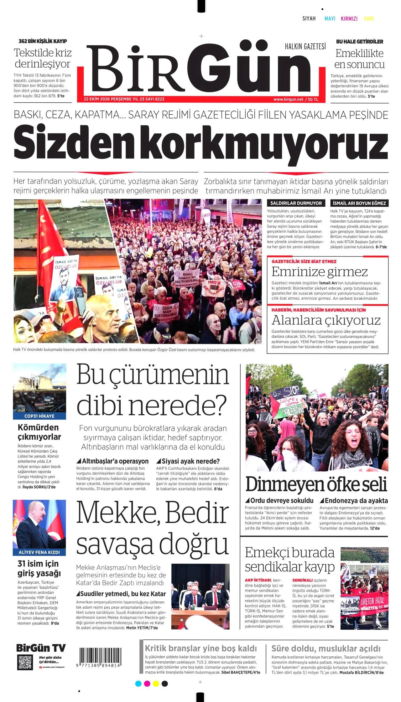 Gazete Manşetleri - 22 Ekim 2026 - 49