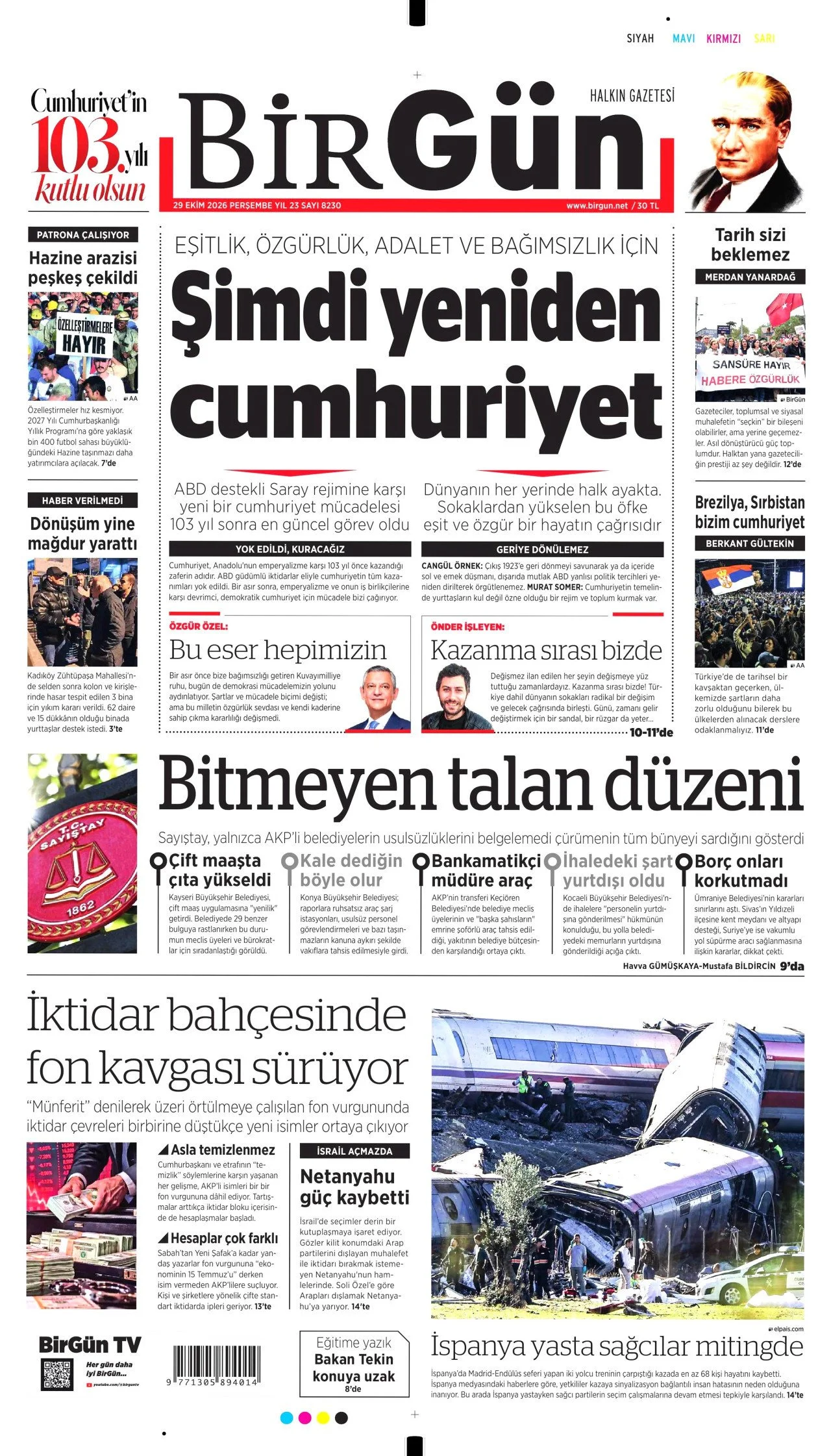 Gazete Manşetleri - 29 Ekim 2026 - 50