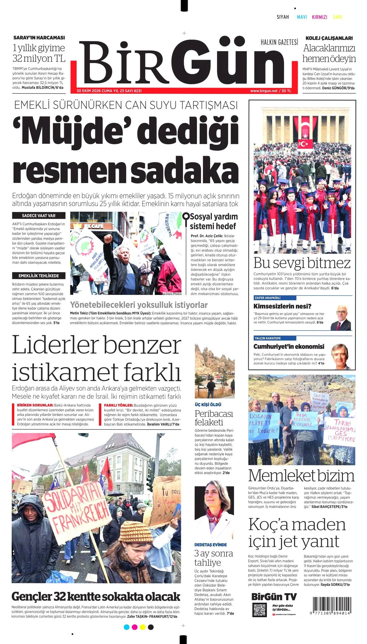 Gazete Manşetleri - 30 Ekim 2026 - 54