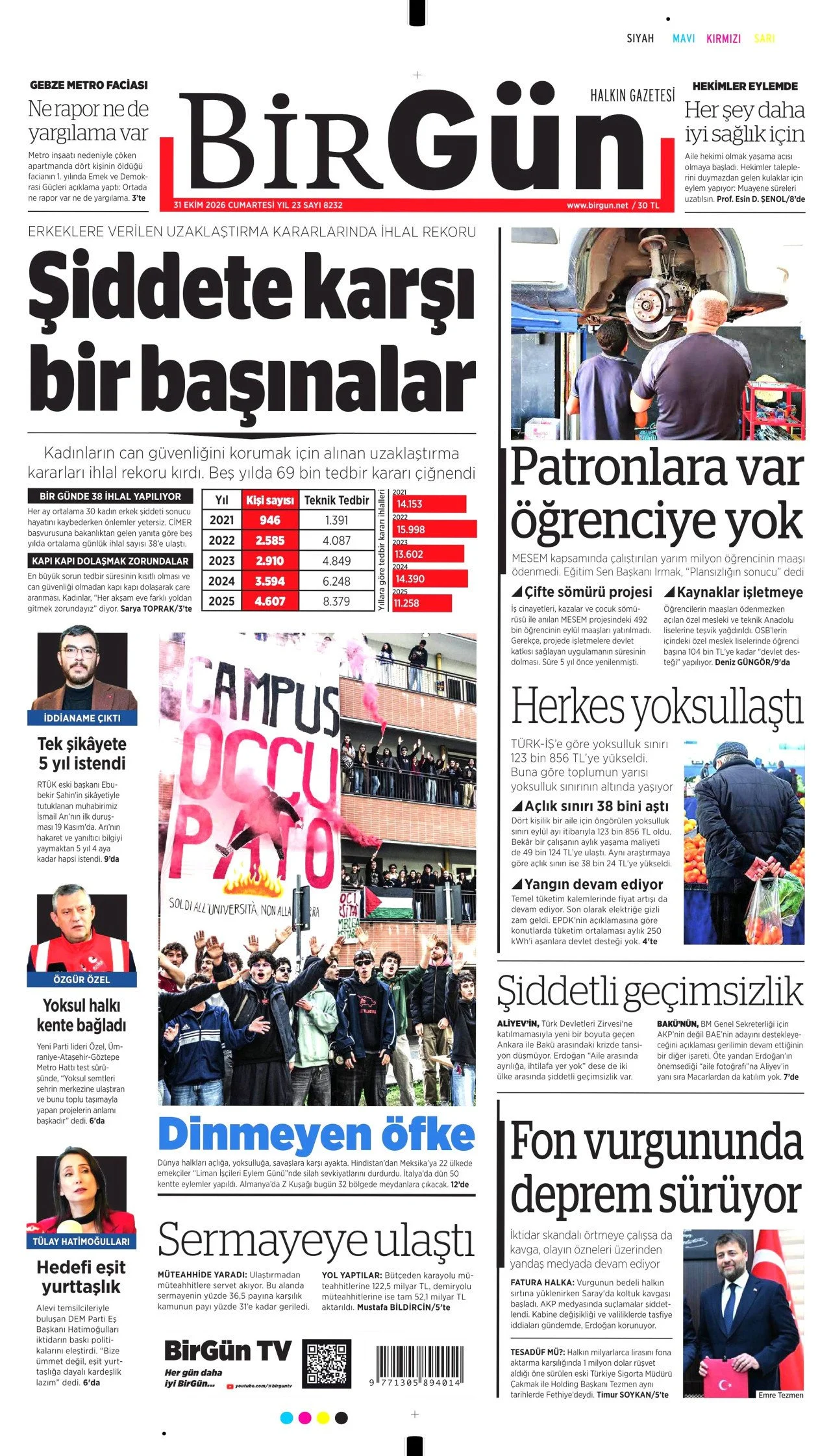 Gazete Manşetleri - 31 Ekim 2026 - 43