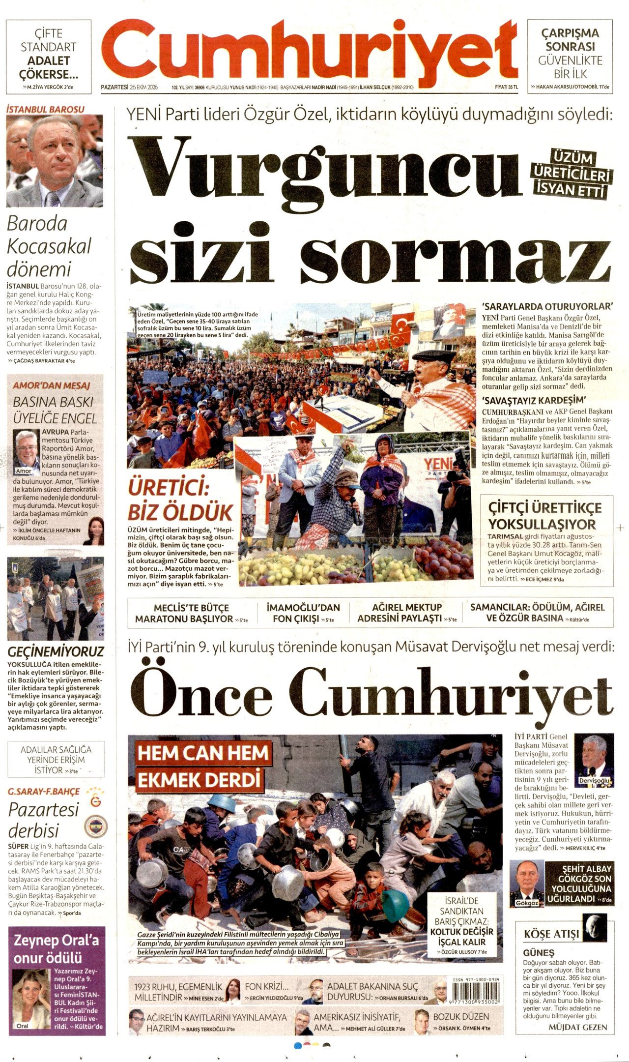 Gazete Manşetleri - 26 Ekim 2026 - 47