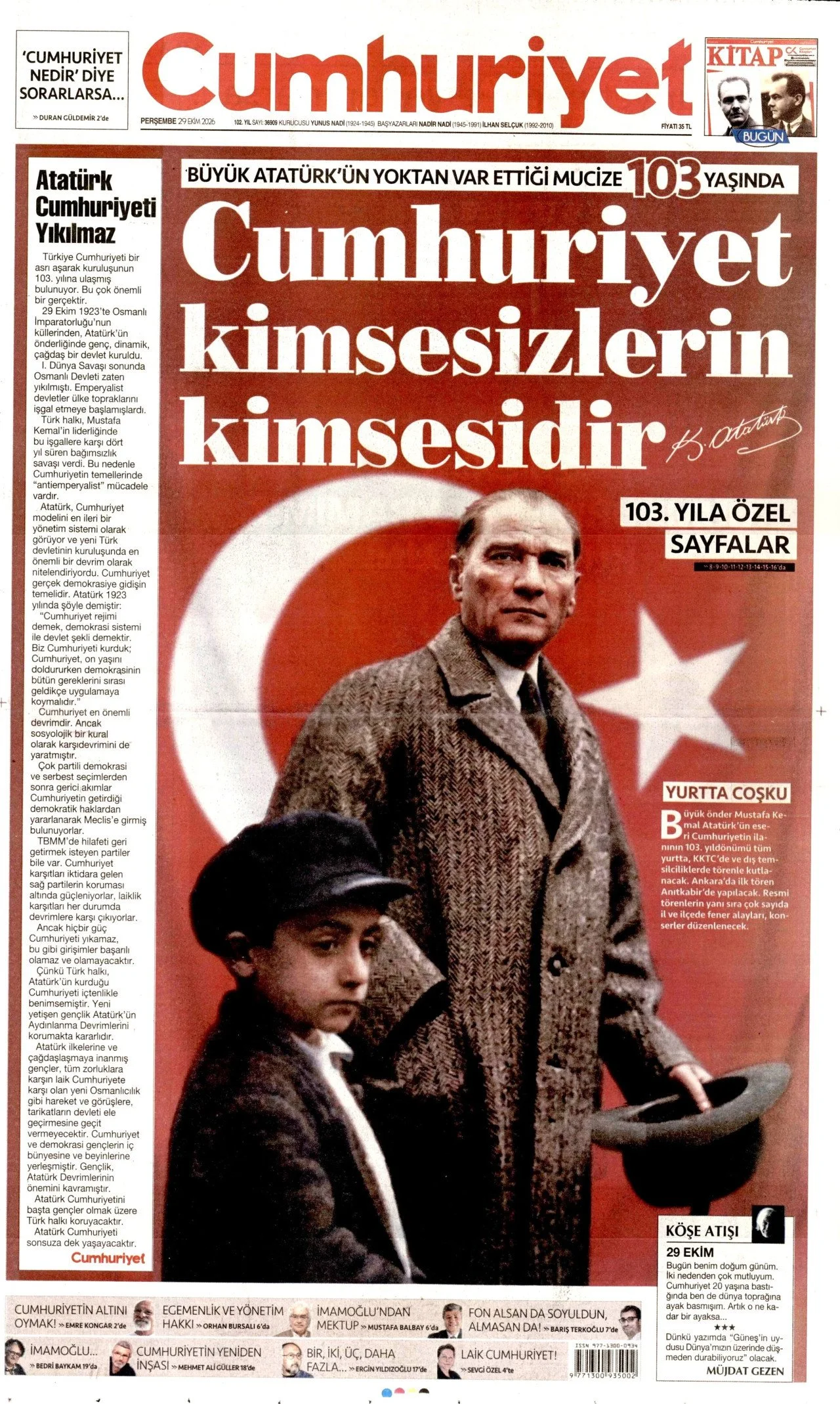 Gazete Manşetleri - 29 Ekim 2026 - 49