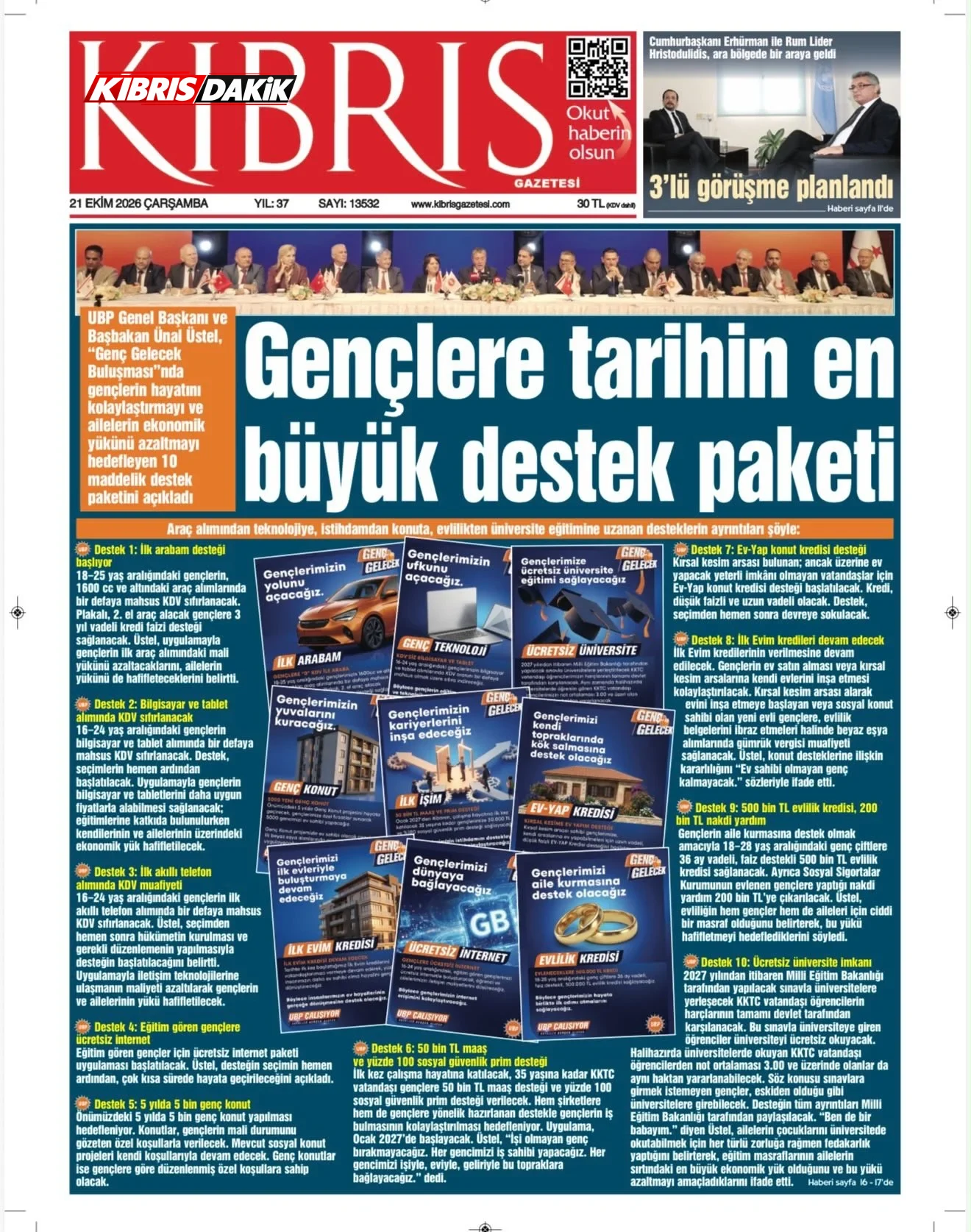 Gazete Manşetleri - 21 Ekim 2026 - 4