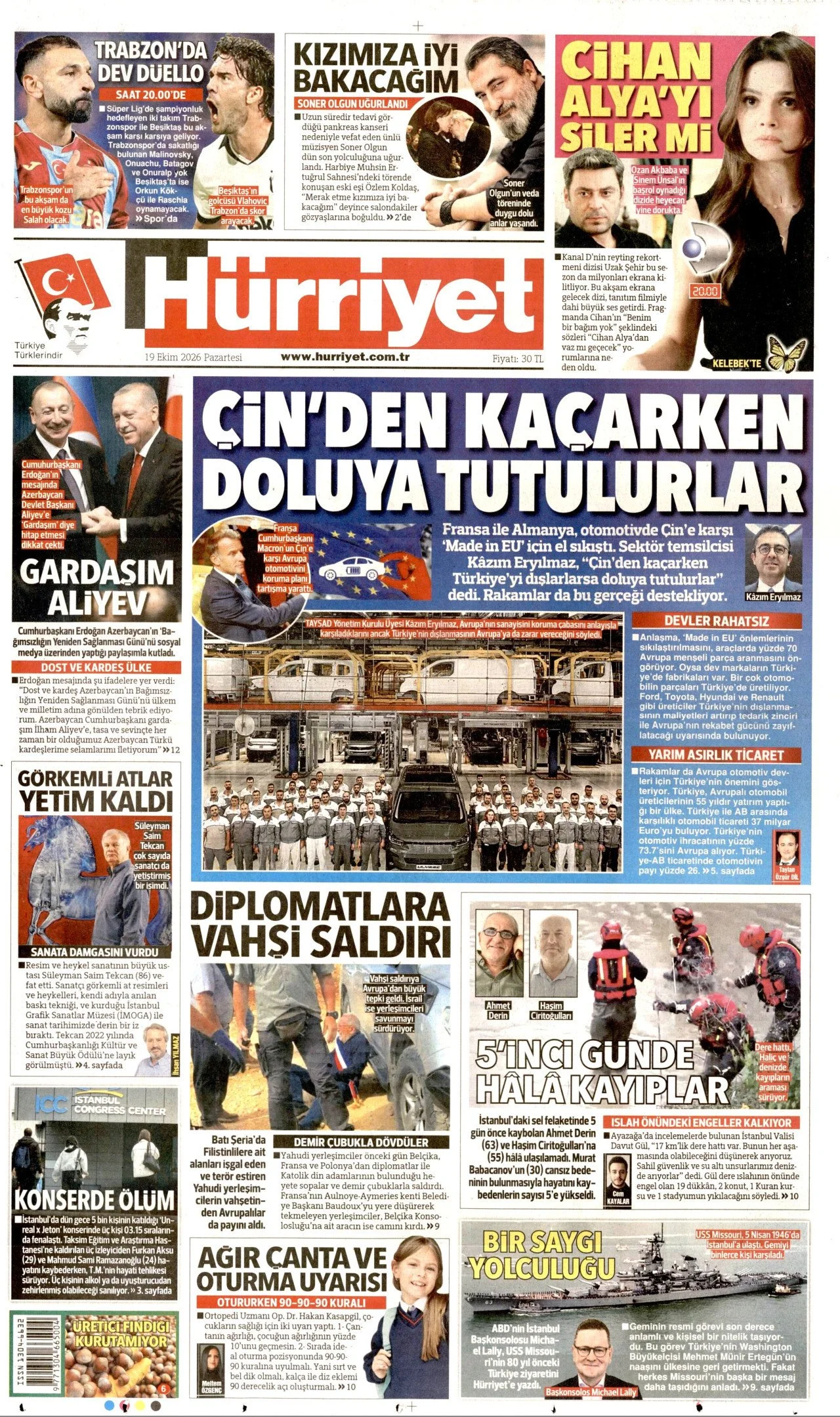 Gazete Manşetleri - 19 Ekim 2026 - 46
